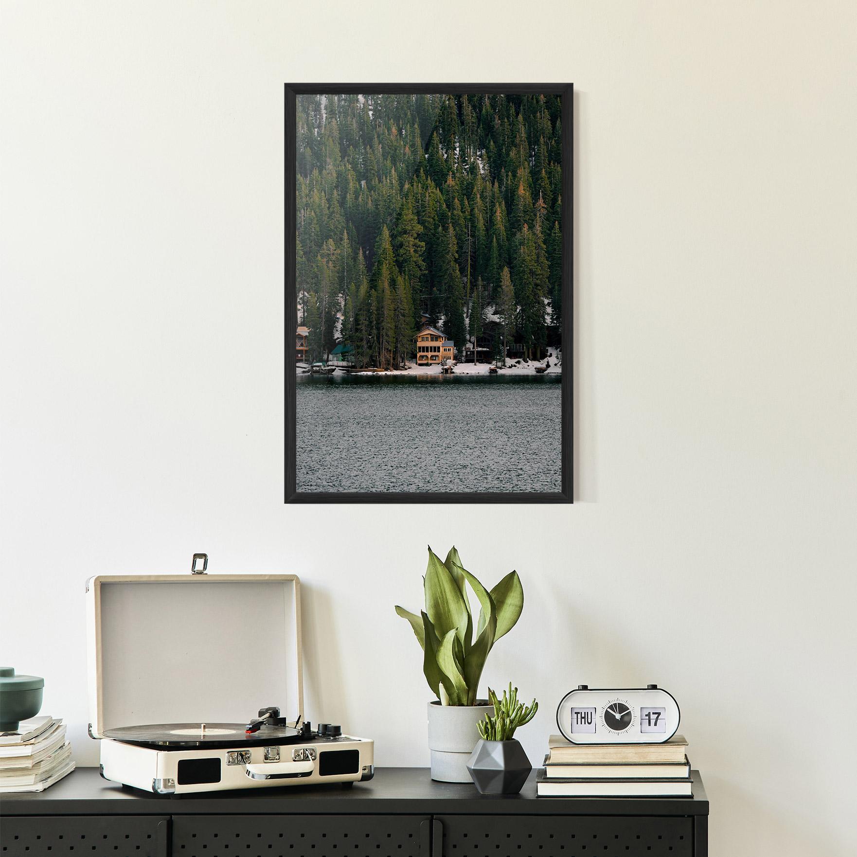 Gerahmte Poster Peacefull Place mockup 2