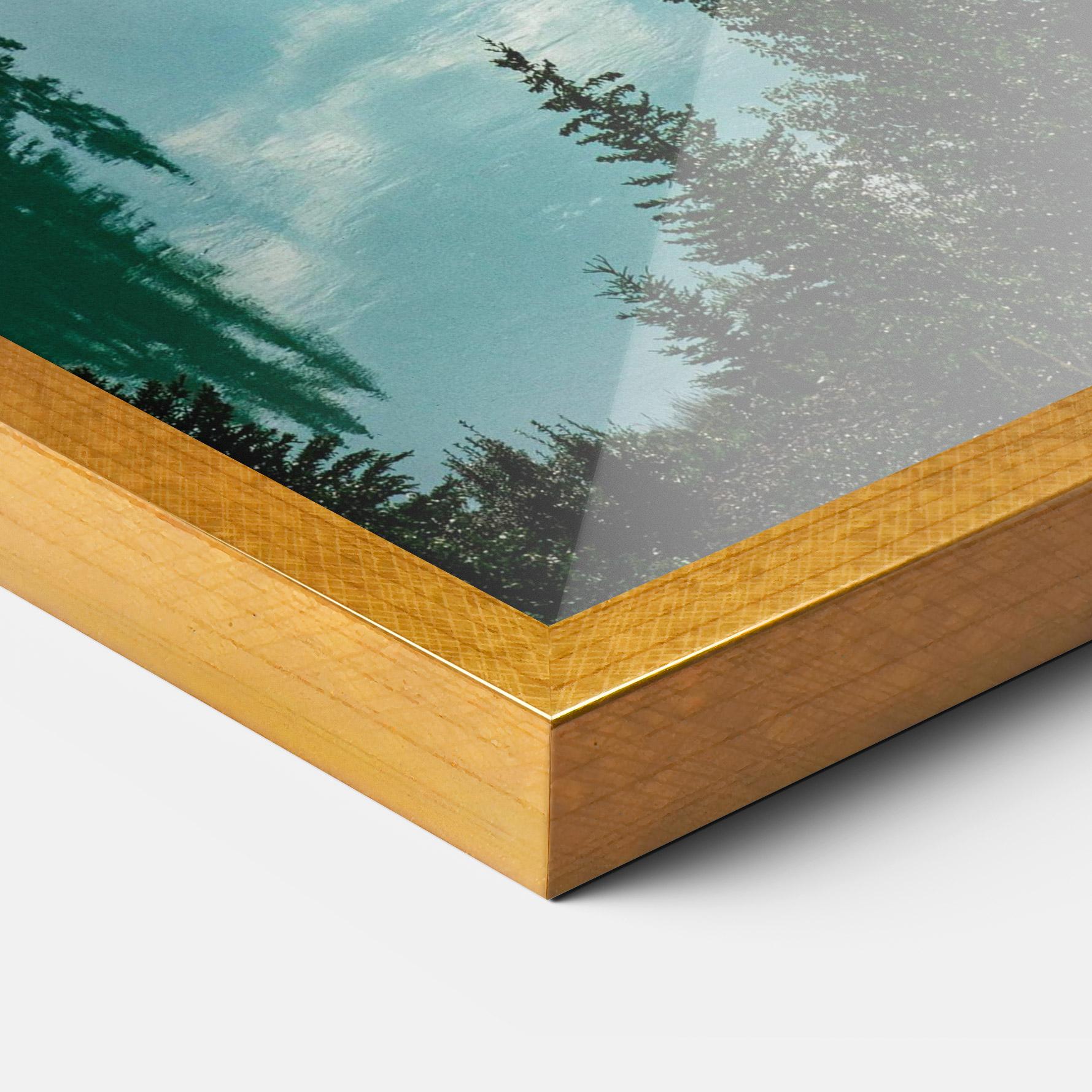 Gerahmte Poster Crystal Lake mockup 3
