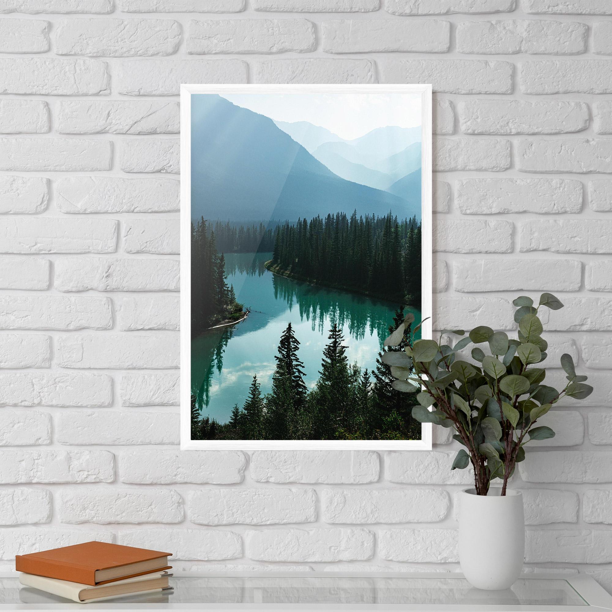 Gerahmte Poster Crystal Lake mockup 5