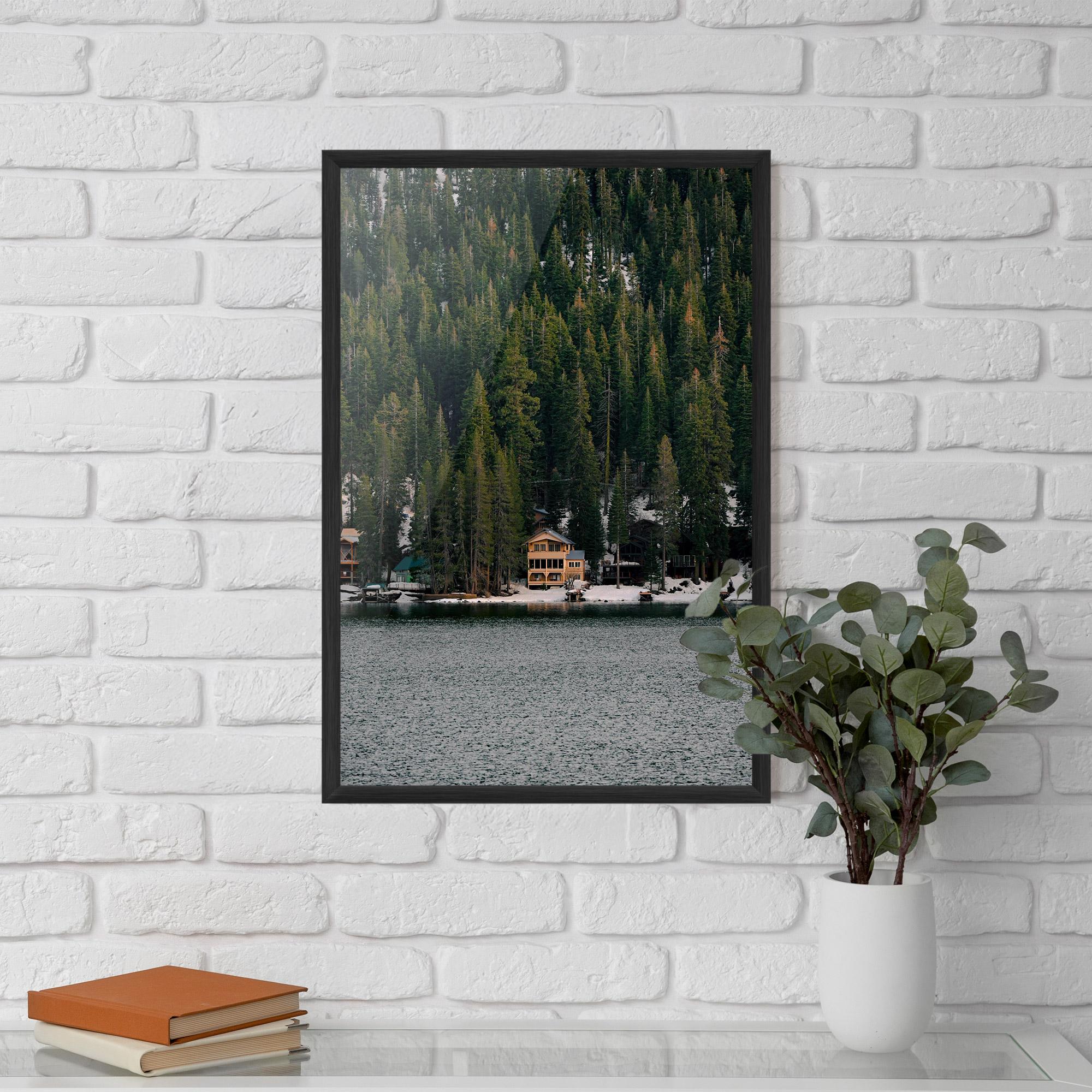 Gerahmte Poster Peacefull Place mockup 5