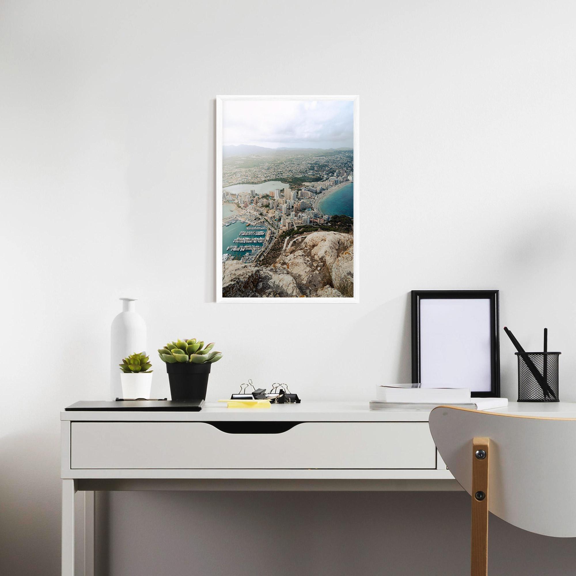 Gerahmte Poster Coast City mockup 7