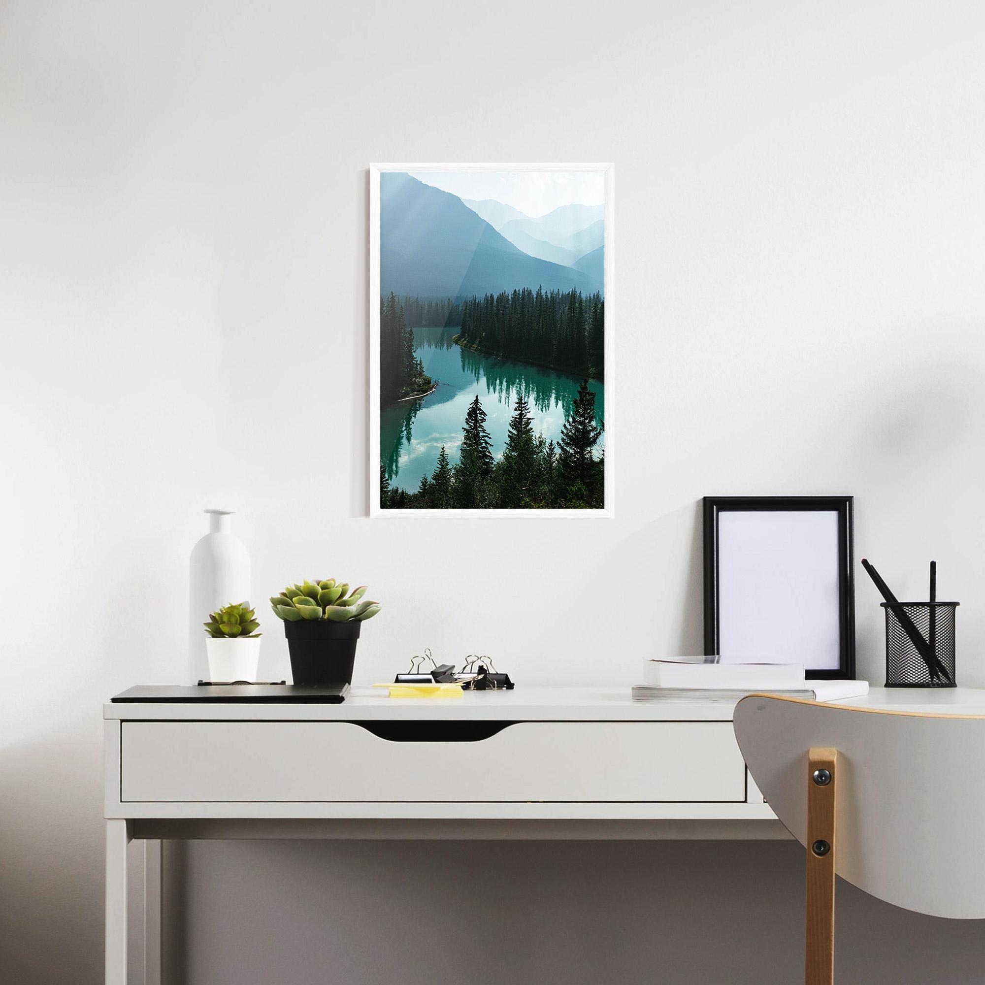 Gerahmte Poster Crystal Lake mockup 7
