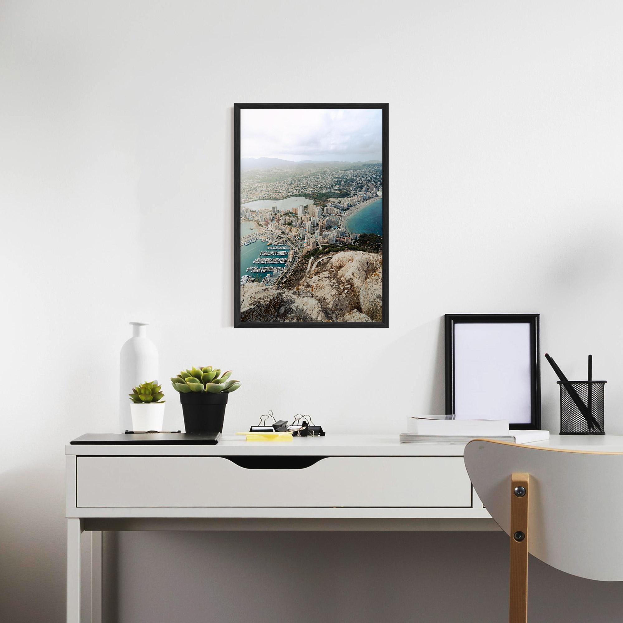 Gerahmte Poster Coast City mockup 7