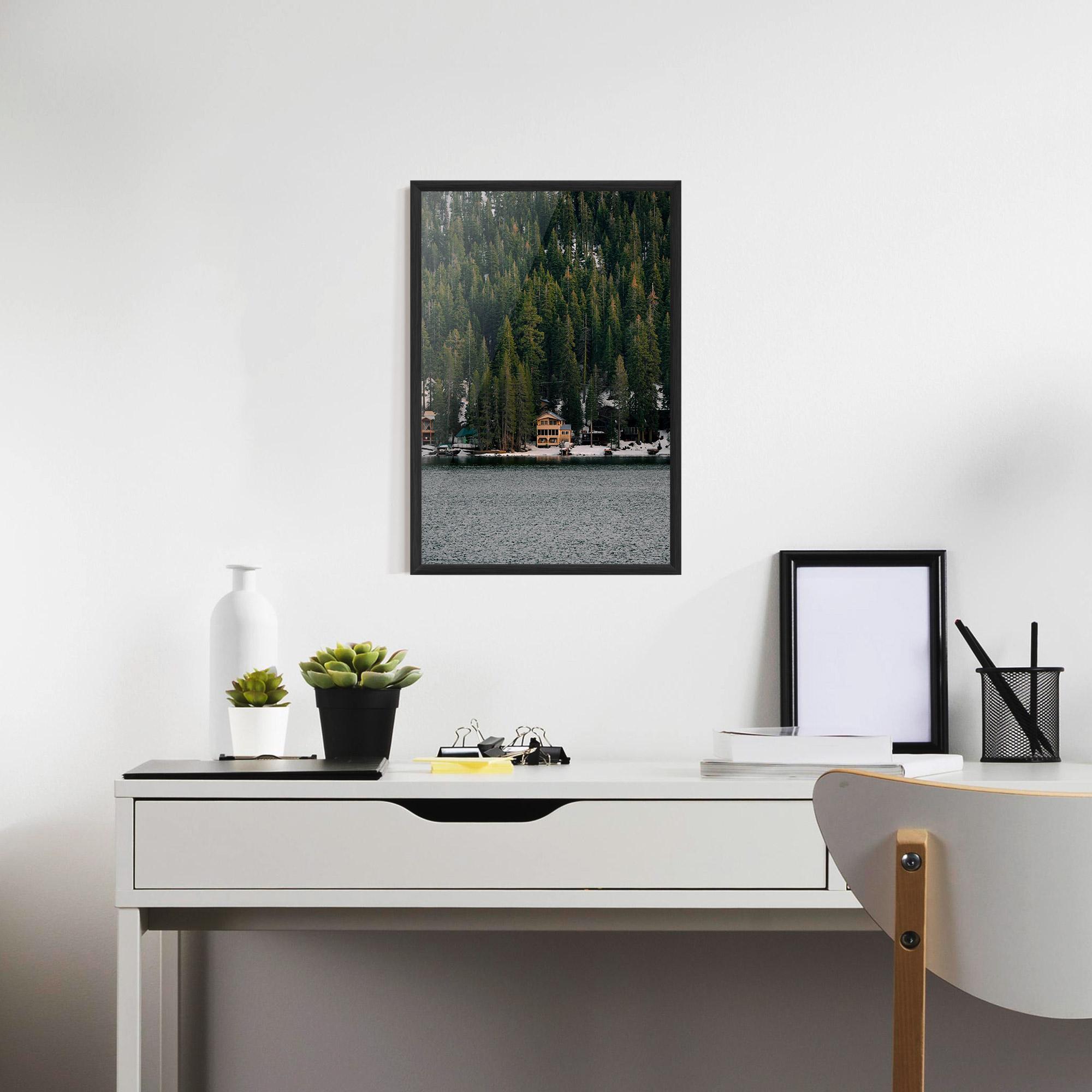 Gerahmte Poster Peacefull Place mockup 7