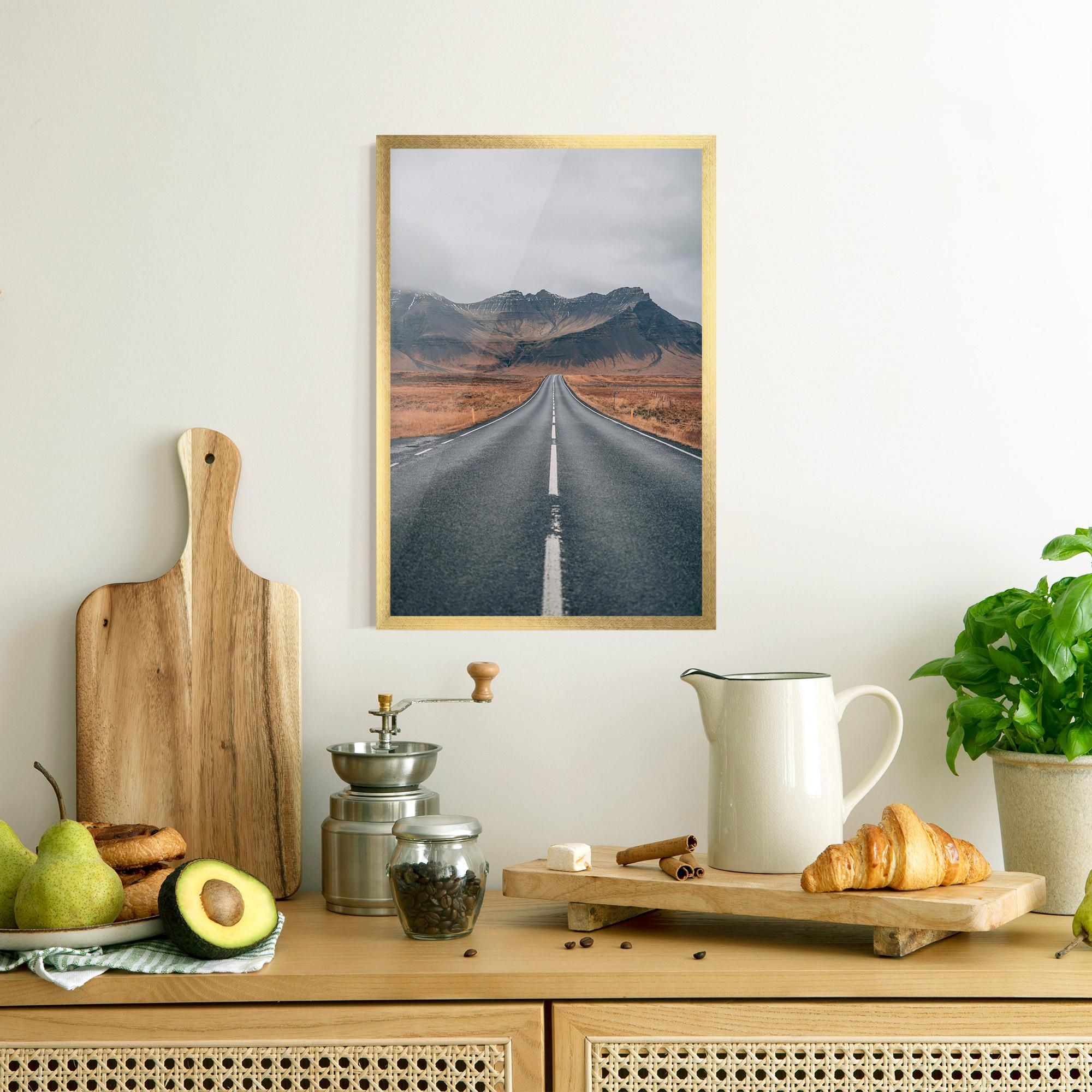 Gerahmte Poster Country Roads mockup 8