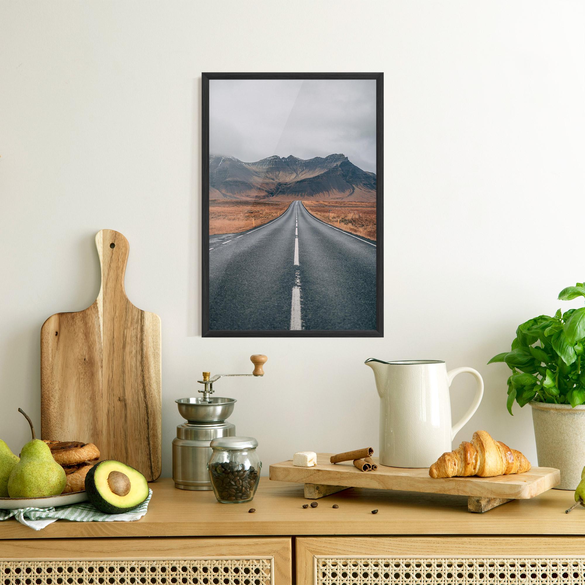 Gerahmte Poster Country Roads mockup 8