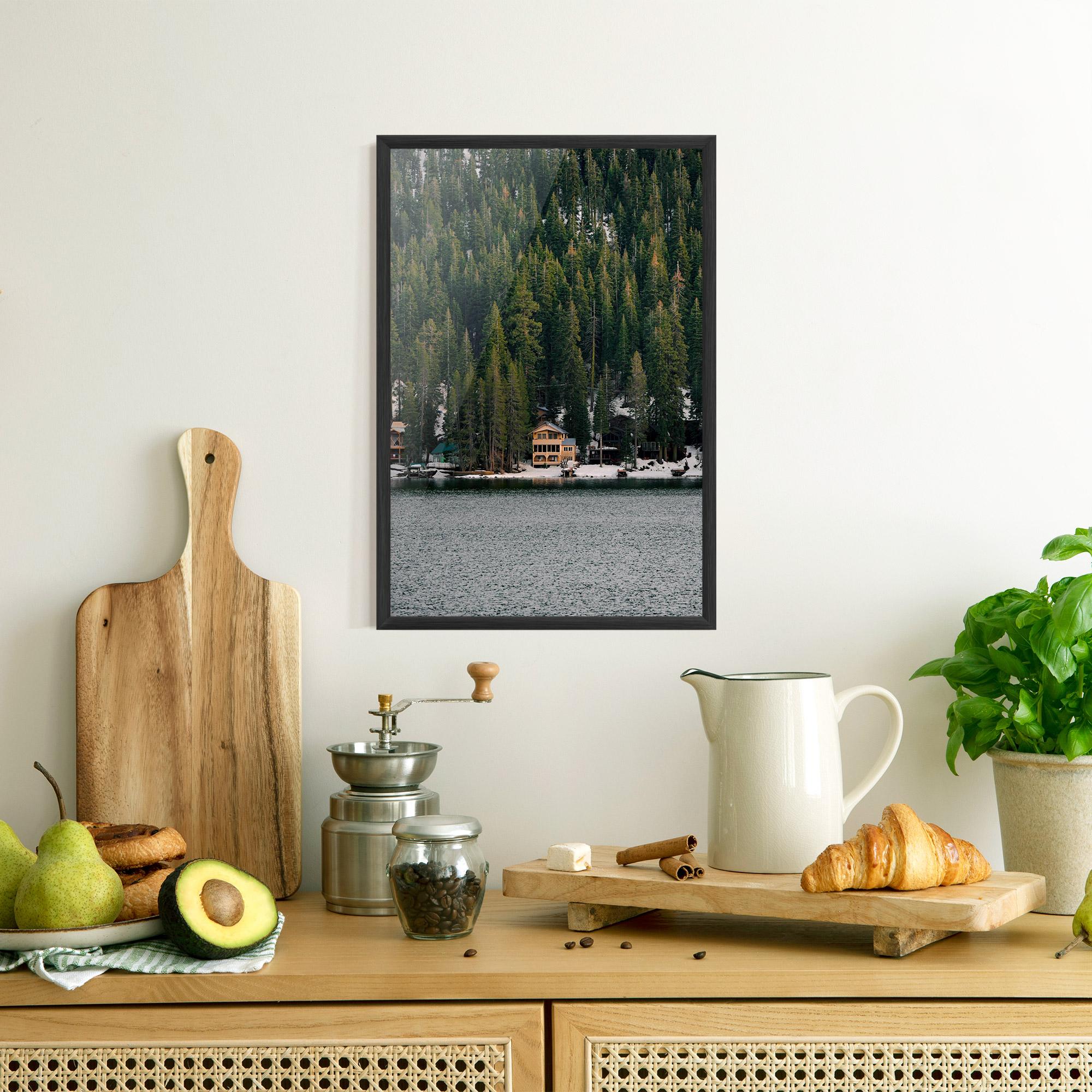 Gerahmte Poster Peacefull Place mockup 8