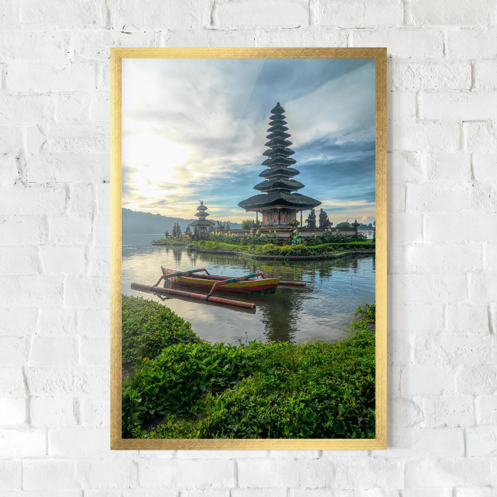 Gerahmte Poster Chinese Landscape mockup 0