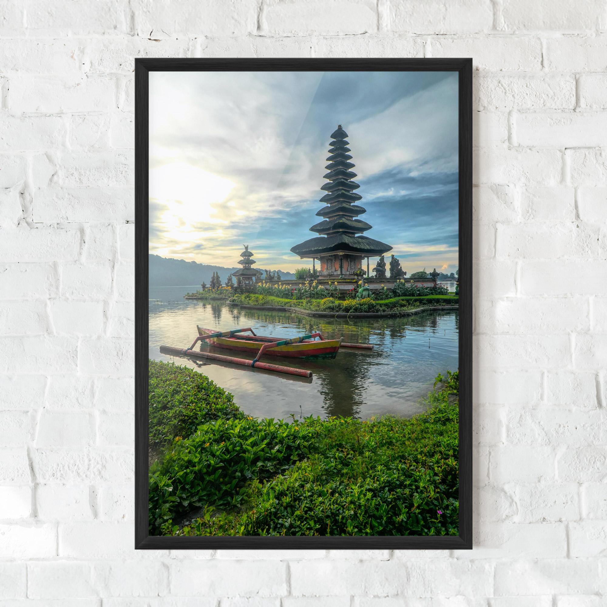 Gerahmte Poster Chinese Landscape mockup 0