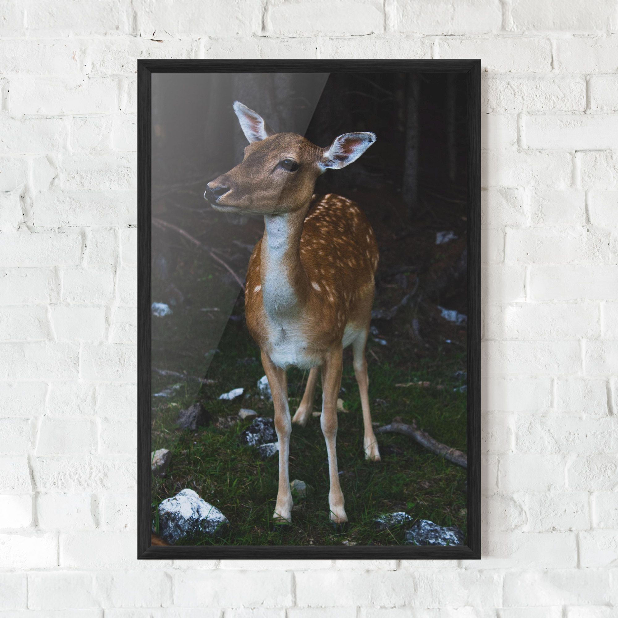 Forest Cute Deer mockup 0