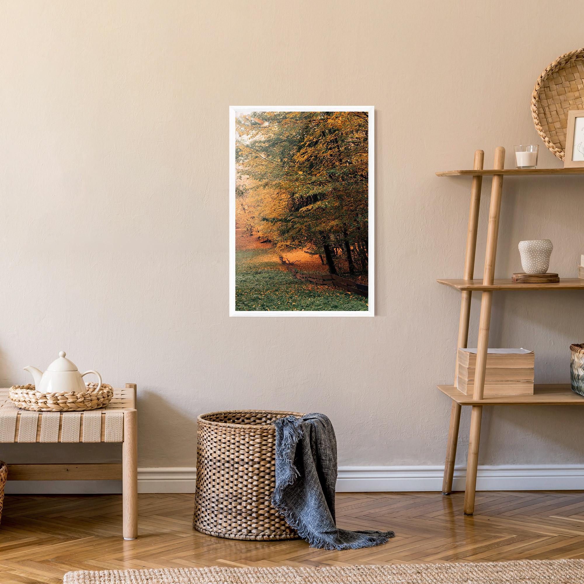 Gerahmte Poster Autumn Forest mockup 9
