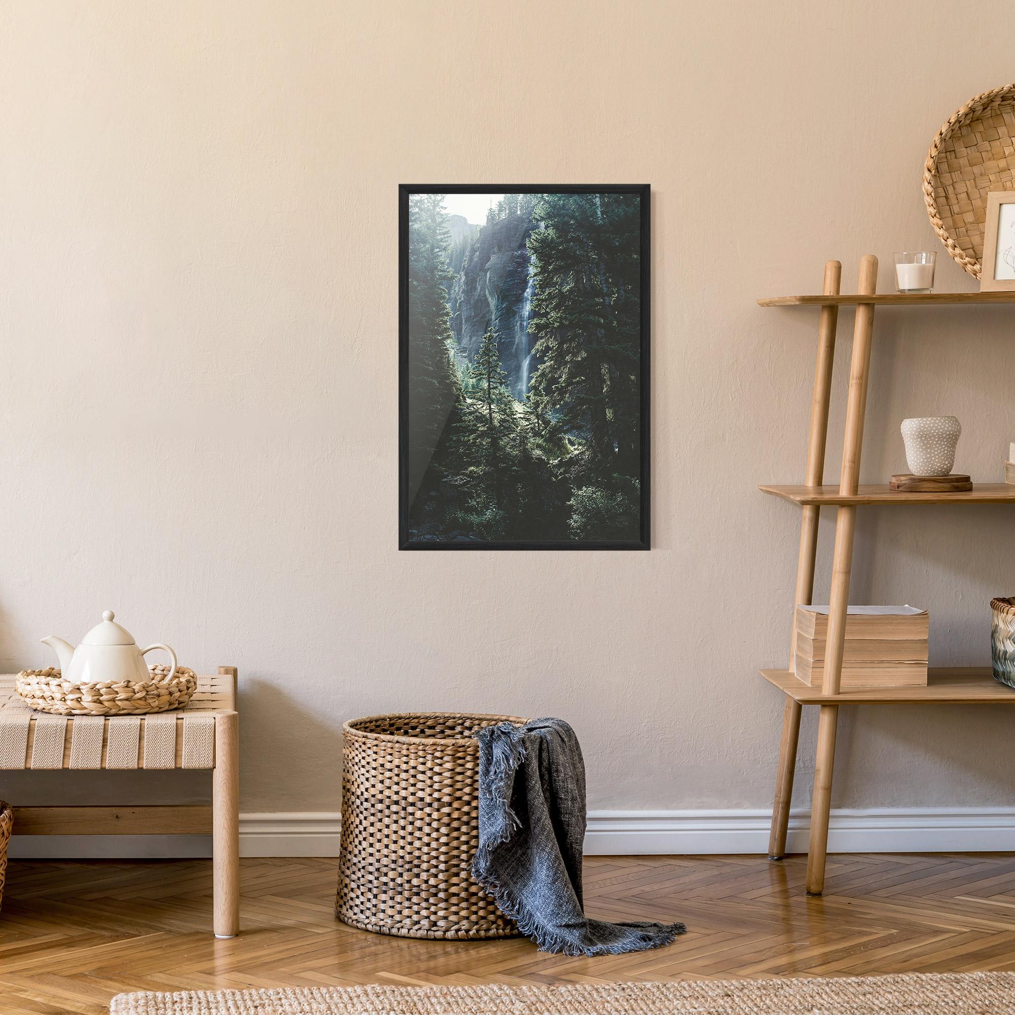 Gerahmte Poster Forest Vibes mockup 9
