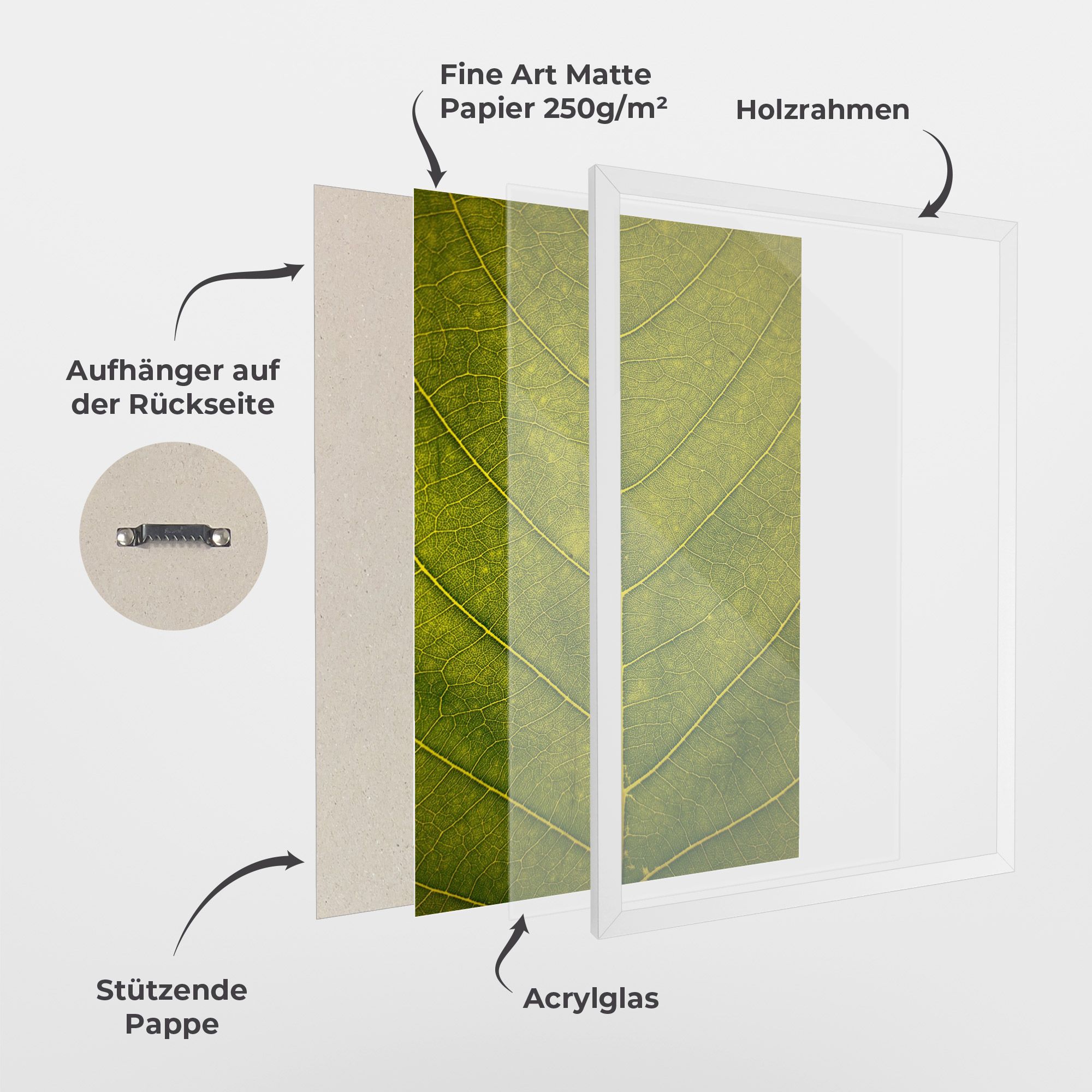 Leaf Closeup Forest mockup 1