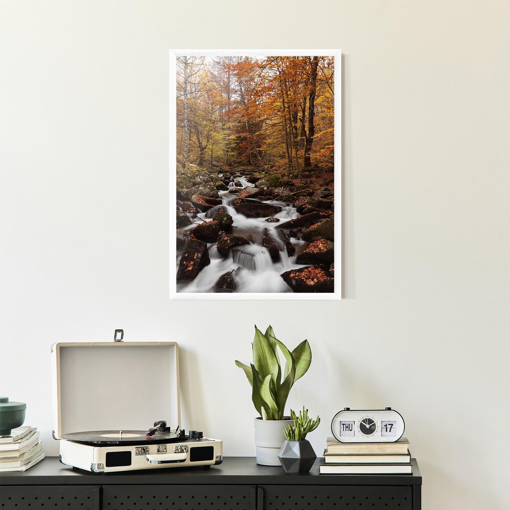 Gerahmte Poster River Forest View mockup 2