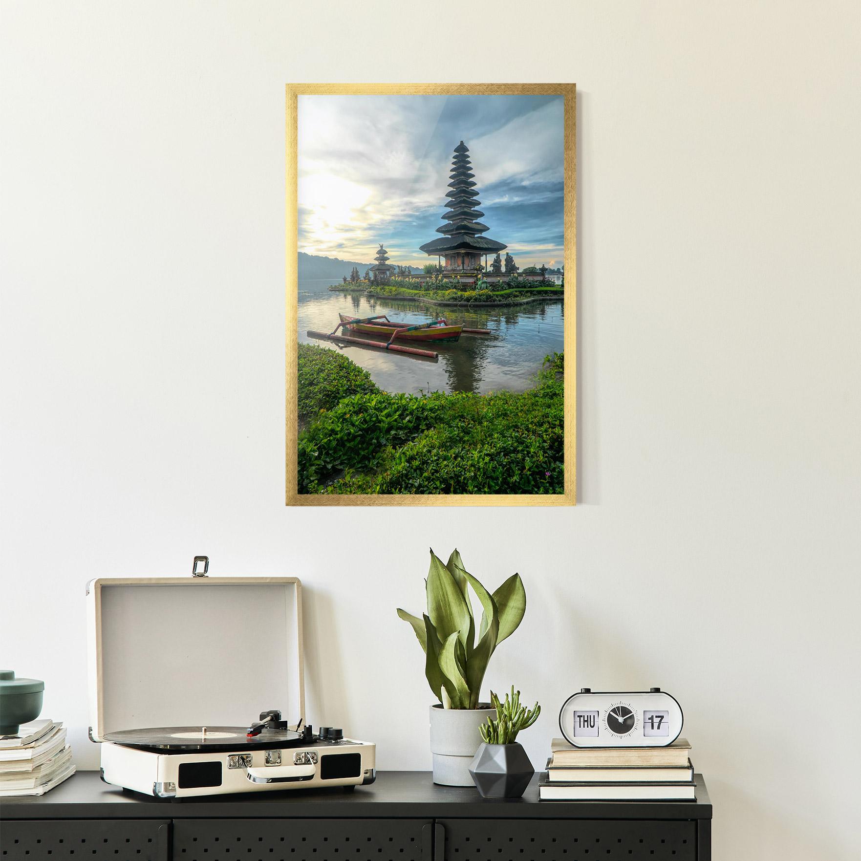 Gerahmte Poster Chinese Landscape mockup 2