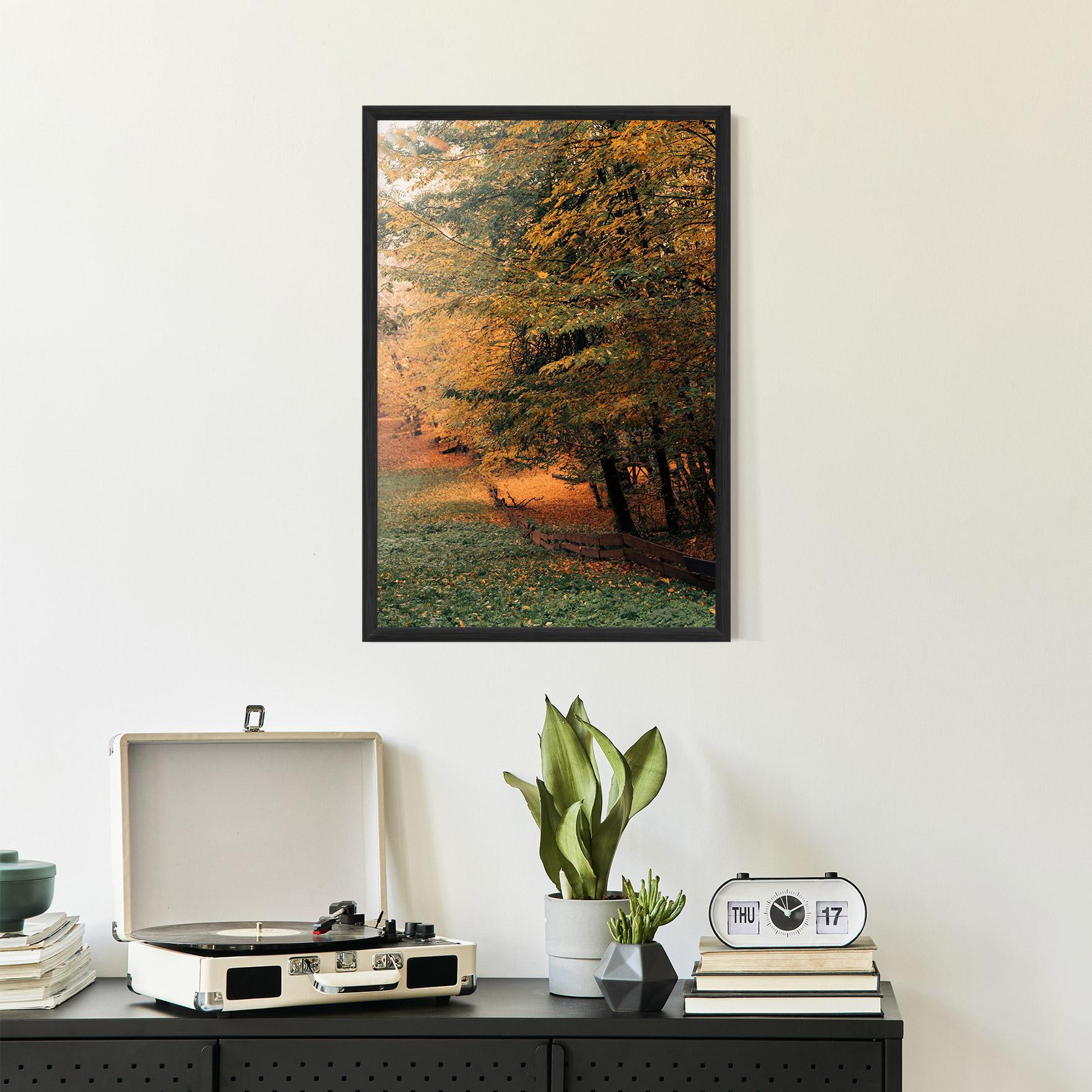 Gerahmte Poster Autumn Forest mockup 2