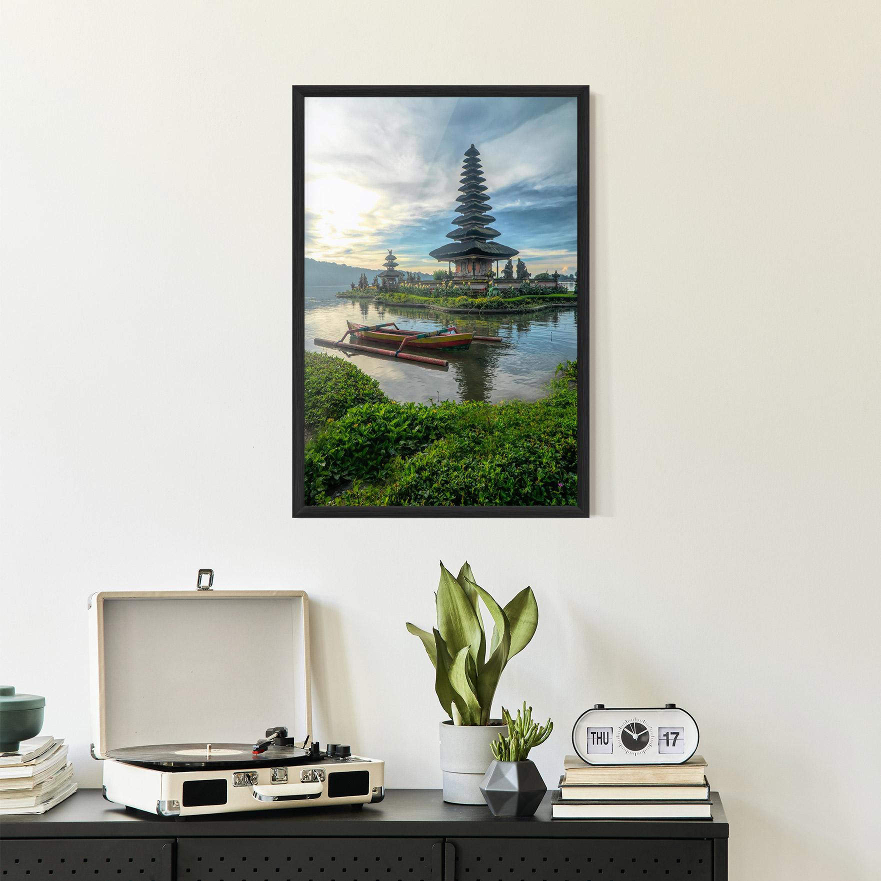 Gerahmte Poster Chinese Landscape mockup 2