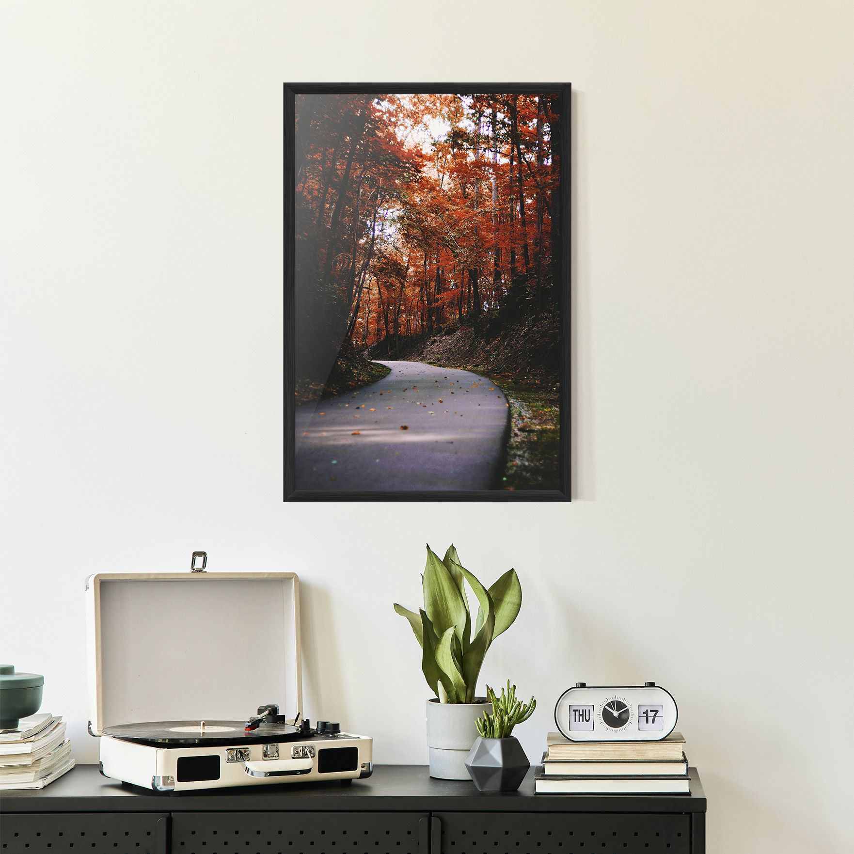 Red Trees Road mockup 2