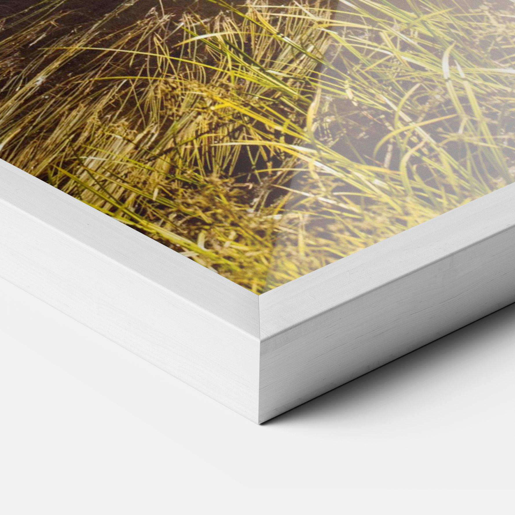 Gerahmte Poster Lake Snow Mountain mockup 3