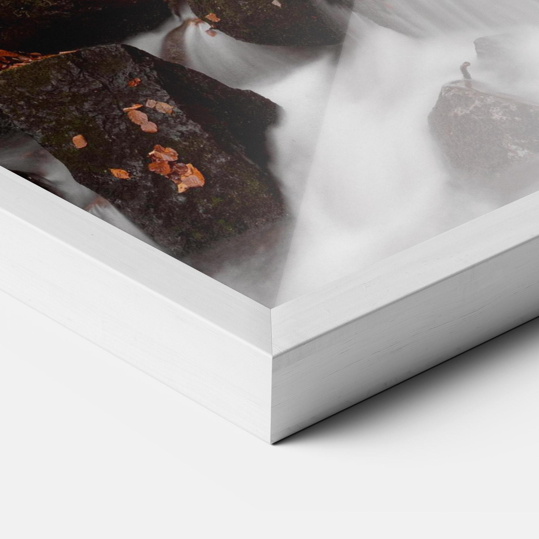 Gerahmte Poster River Forest View mockup 3