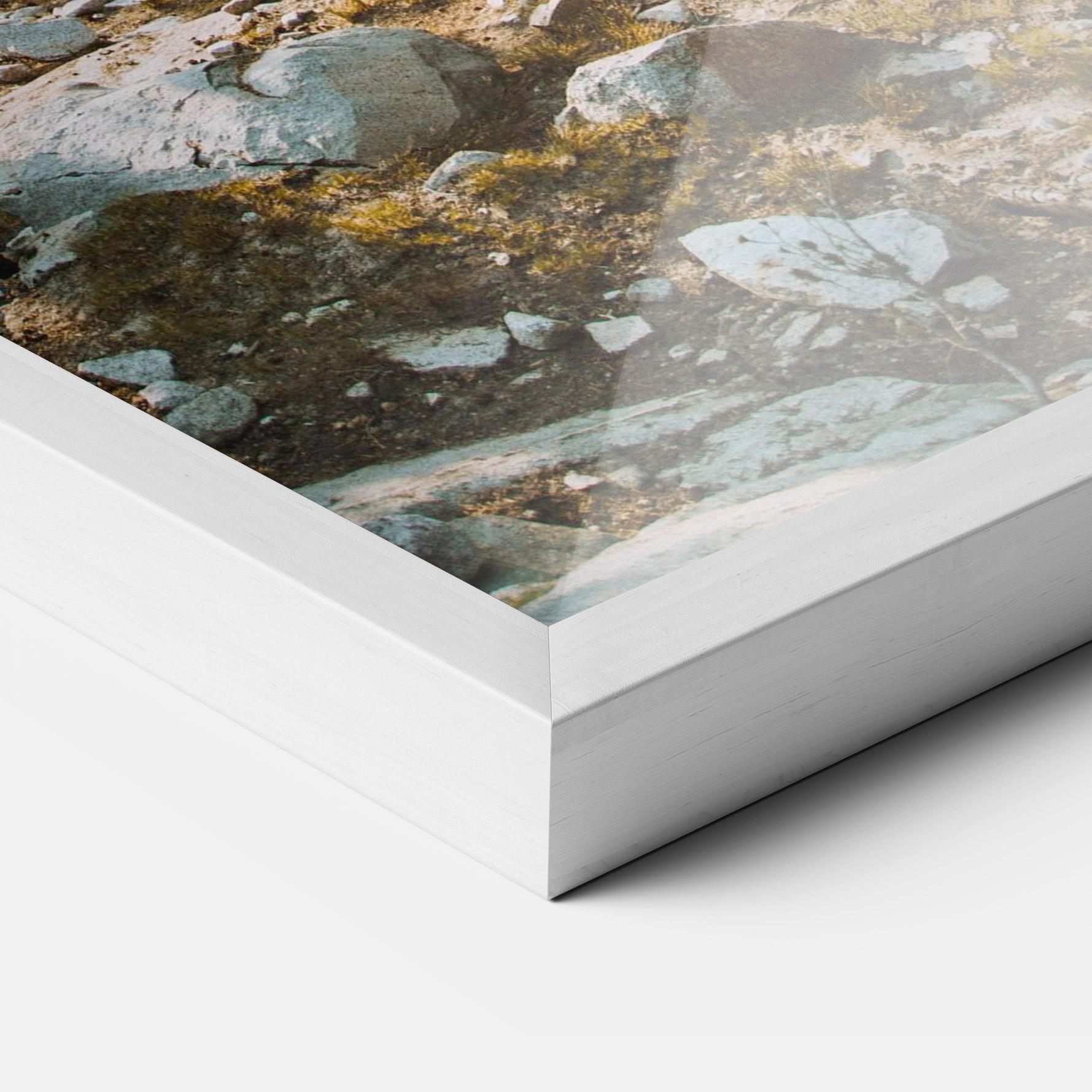 Gerahmte Poster Rock Forest View mockup 3