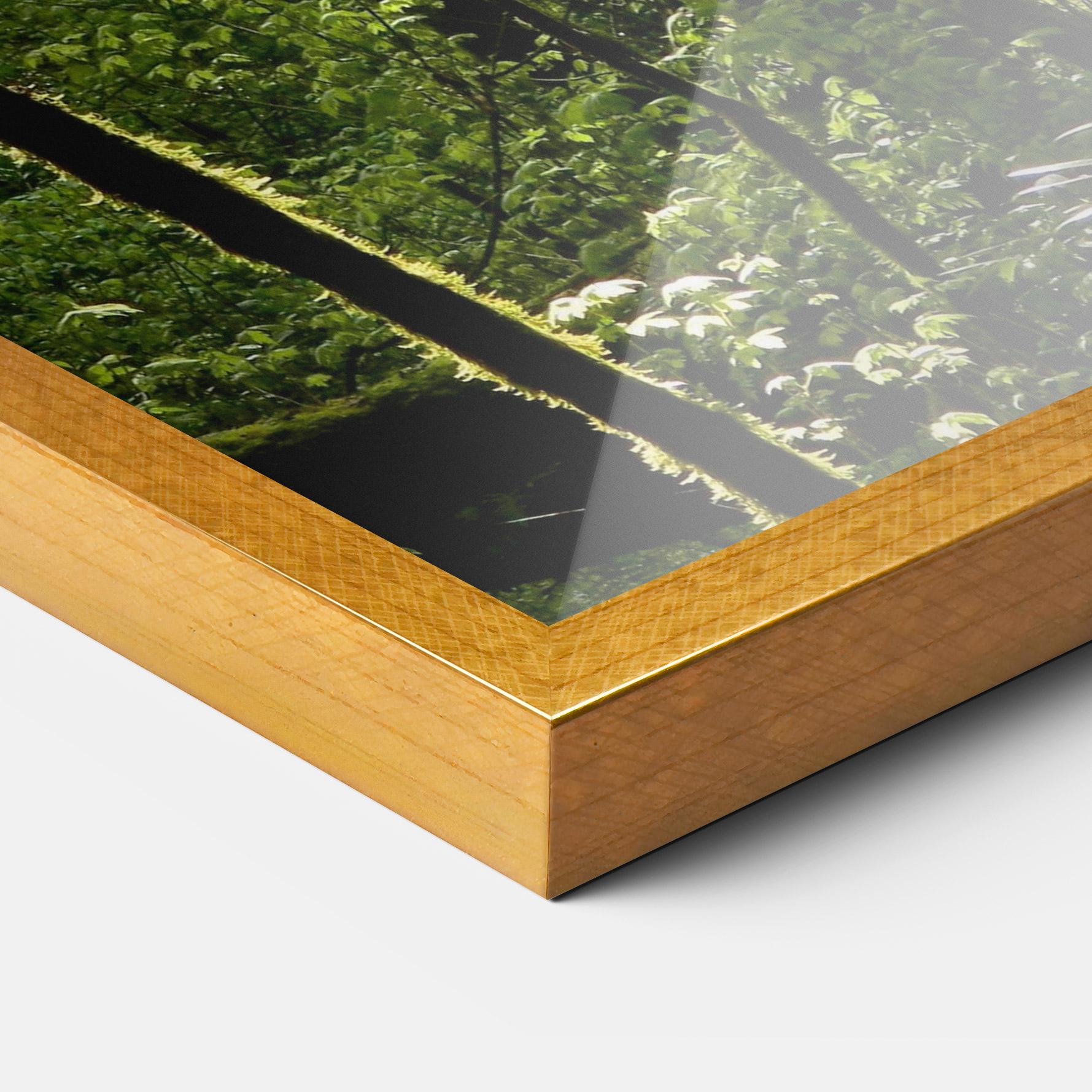 Gerahmte Poster Forest Black Trees mockup 3