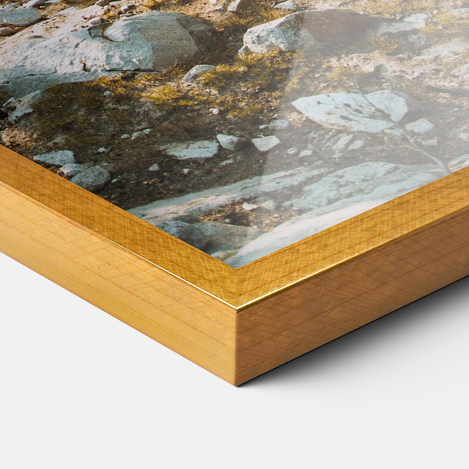 Gerahmte Poster Rock Forest View mockup 3