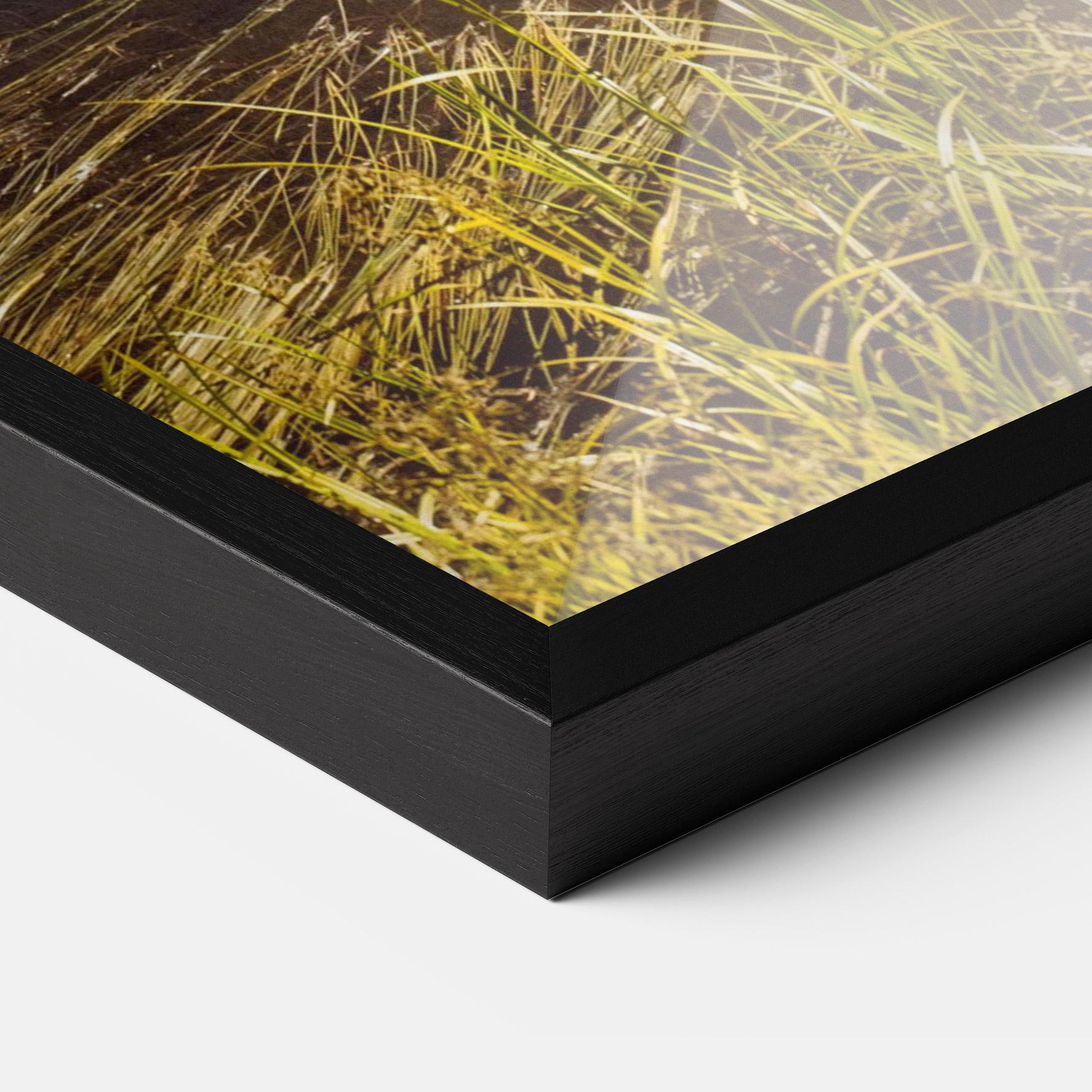 Gerahmte Poster Lake Snow Mountain mockup 3