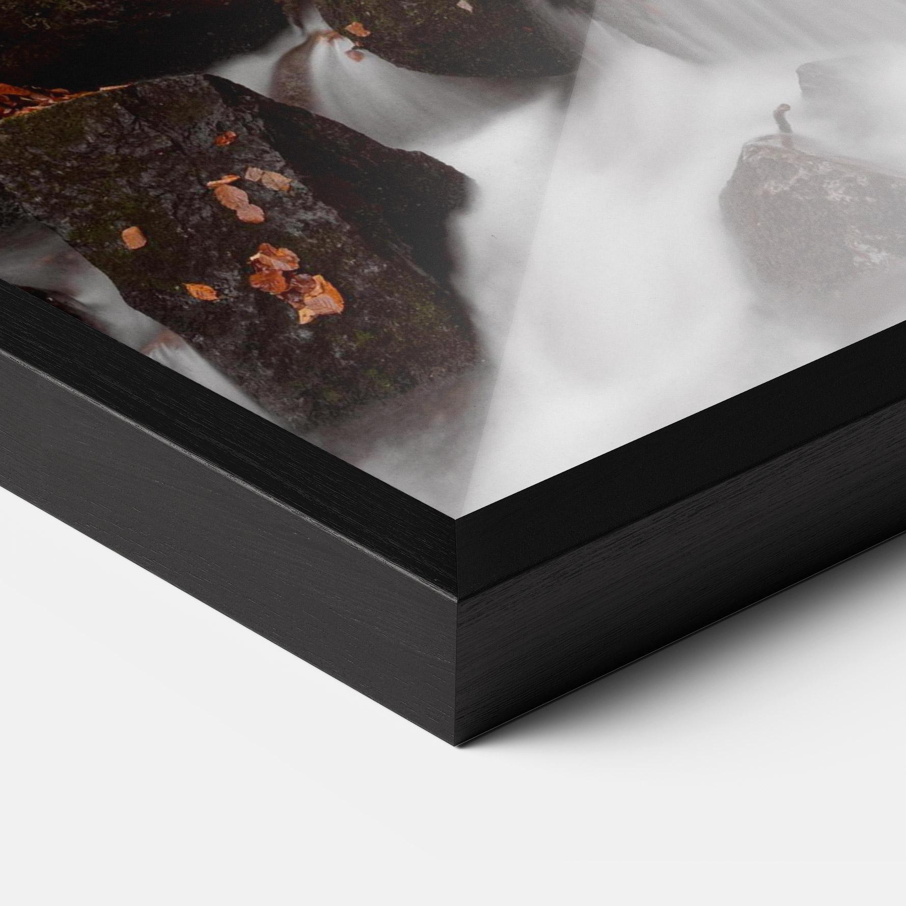 Gerahmte Poster River Forest View mockup 3