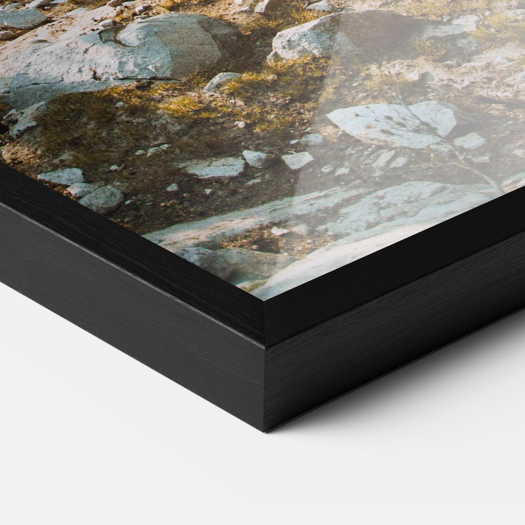 Gerahmte Poster Rock Forest View mockup 3