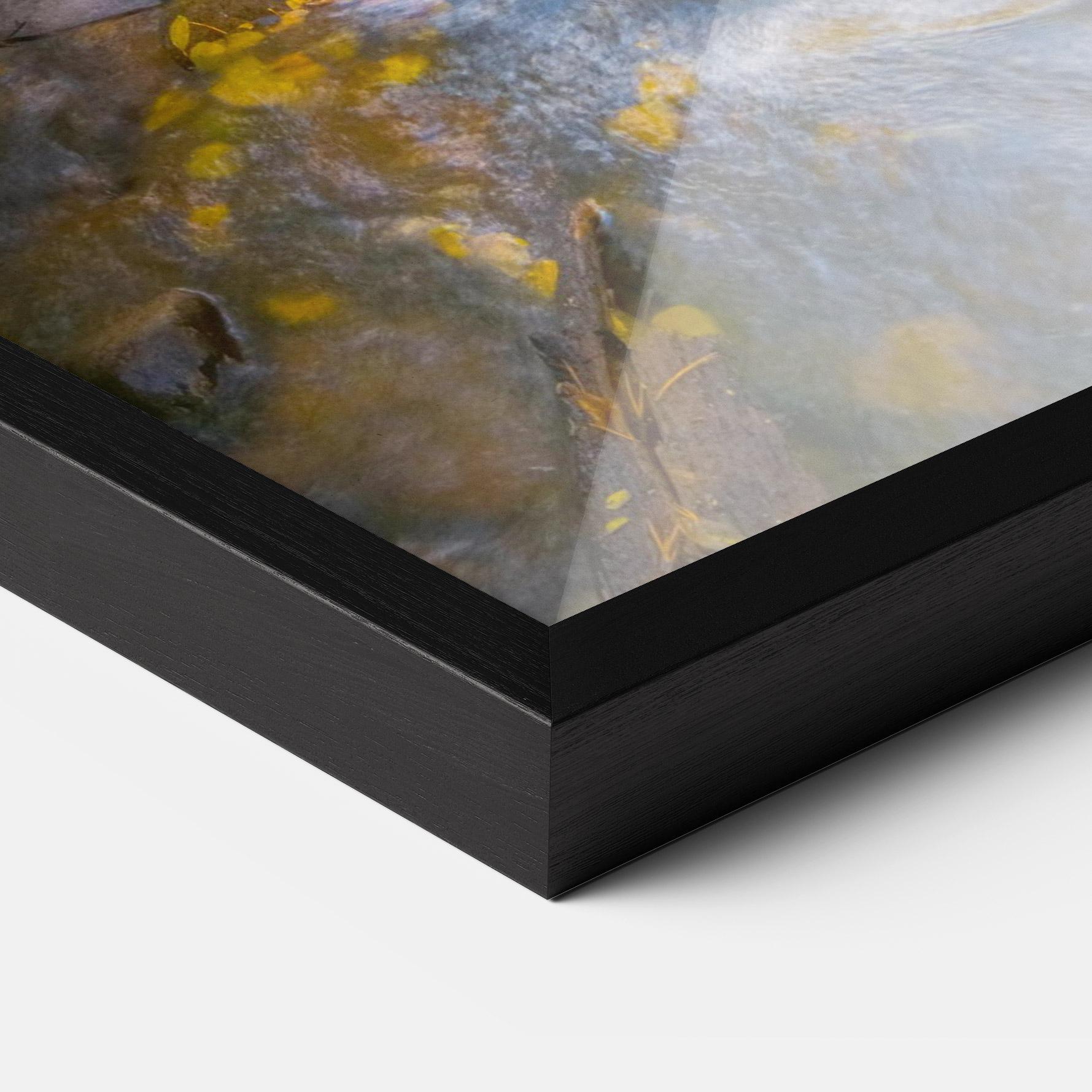 Gerahmte Poster Yellow View Forest mockup 3