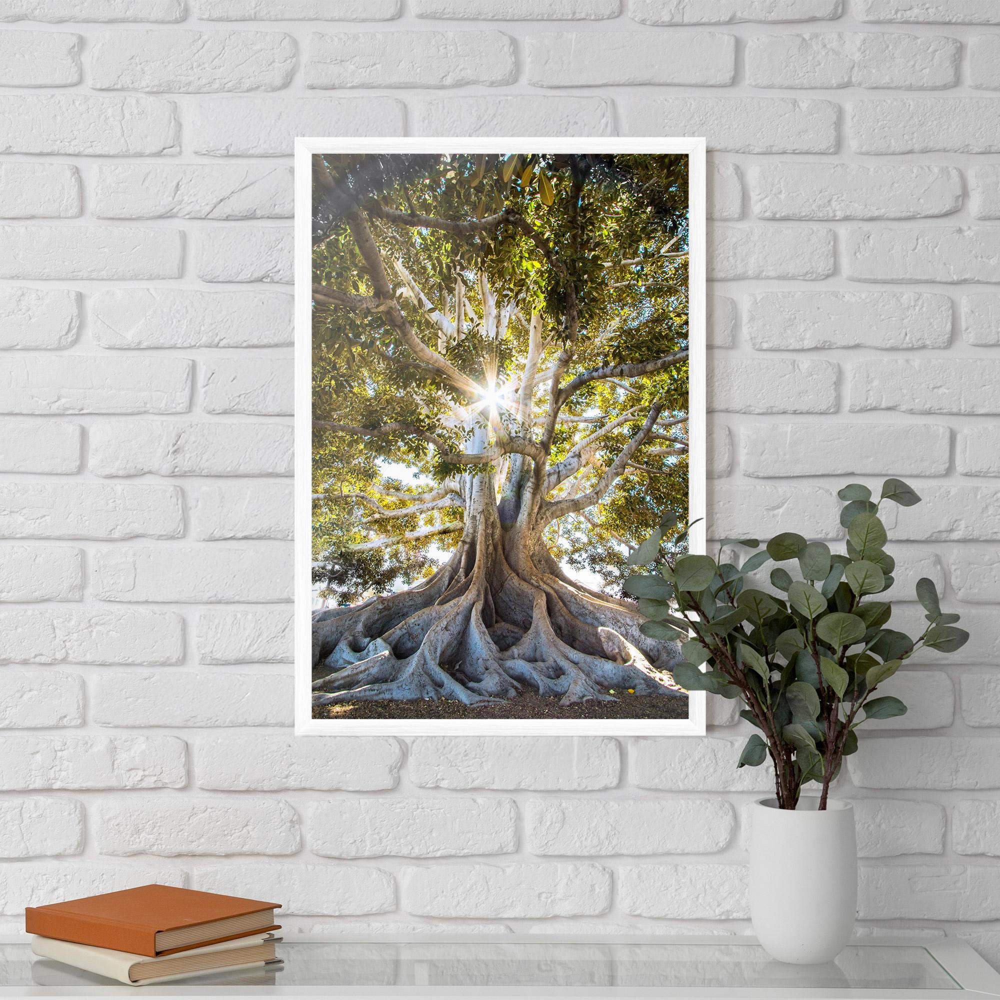 Gerahmte Poster Big Old Tree mockup 5