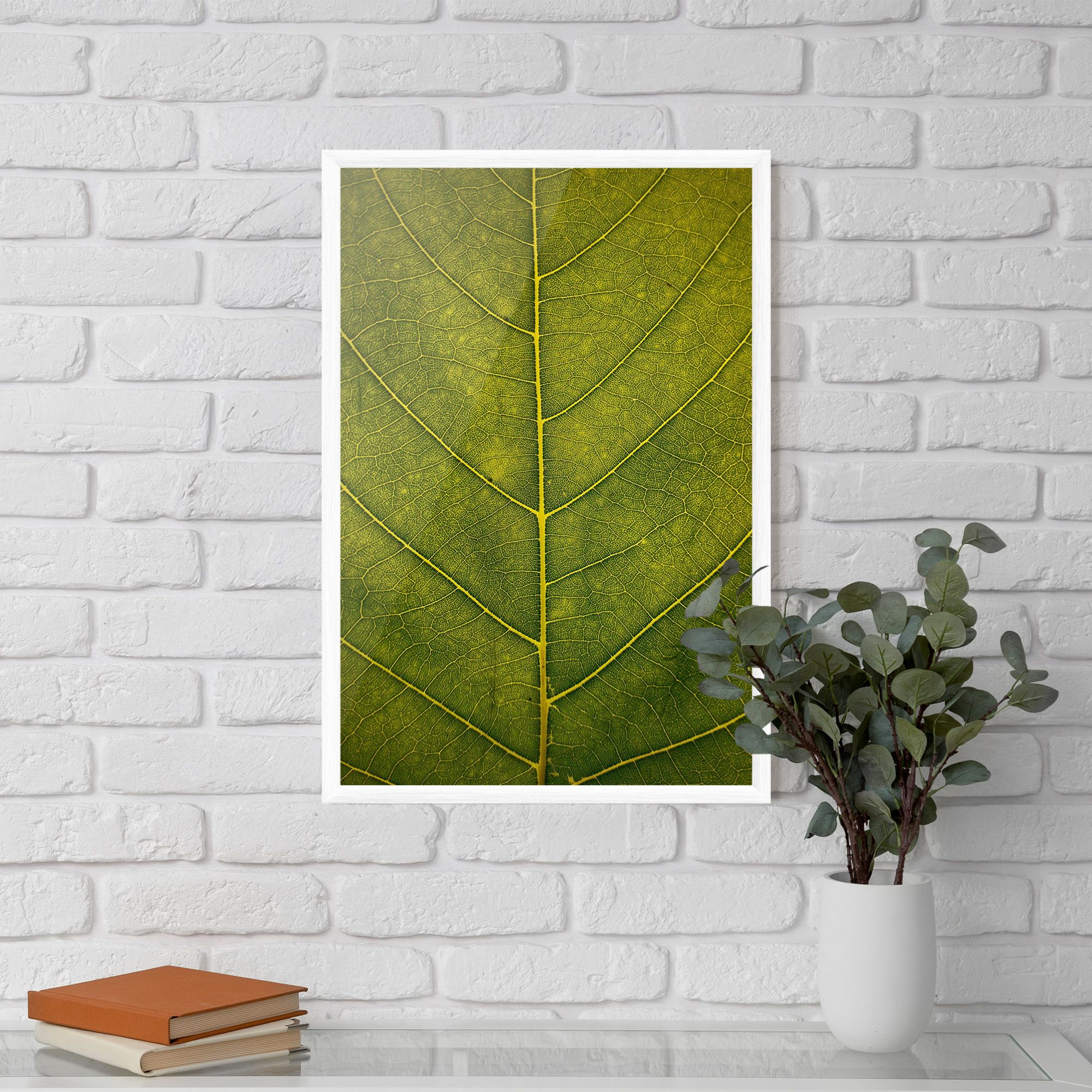 Leaf Closeup Forest mockup 5