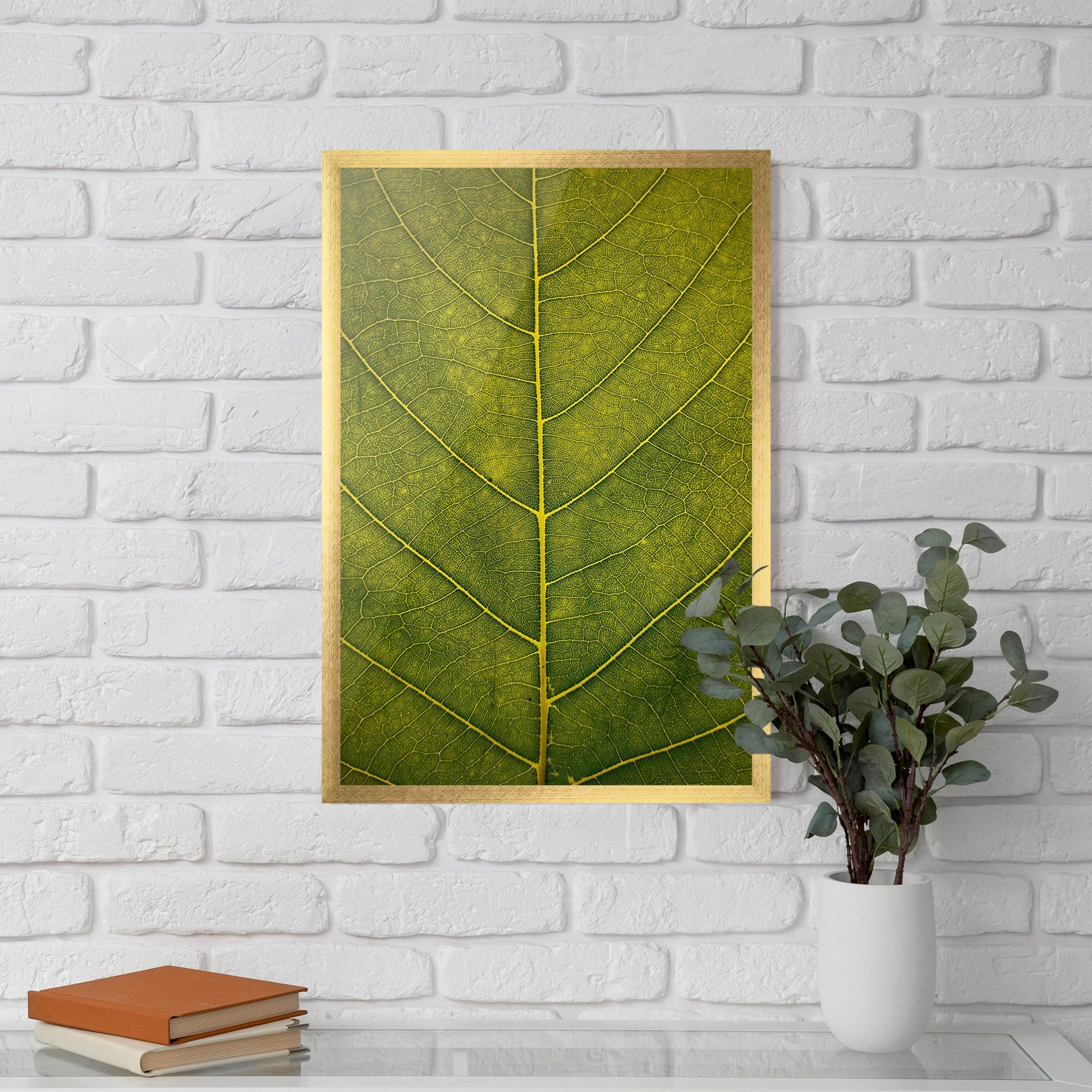 Leaf Closeup Forest mockup 5