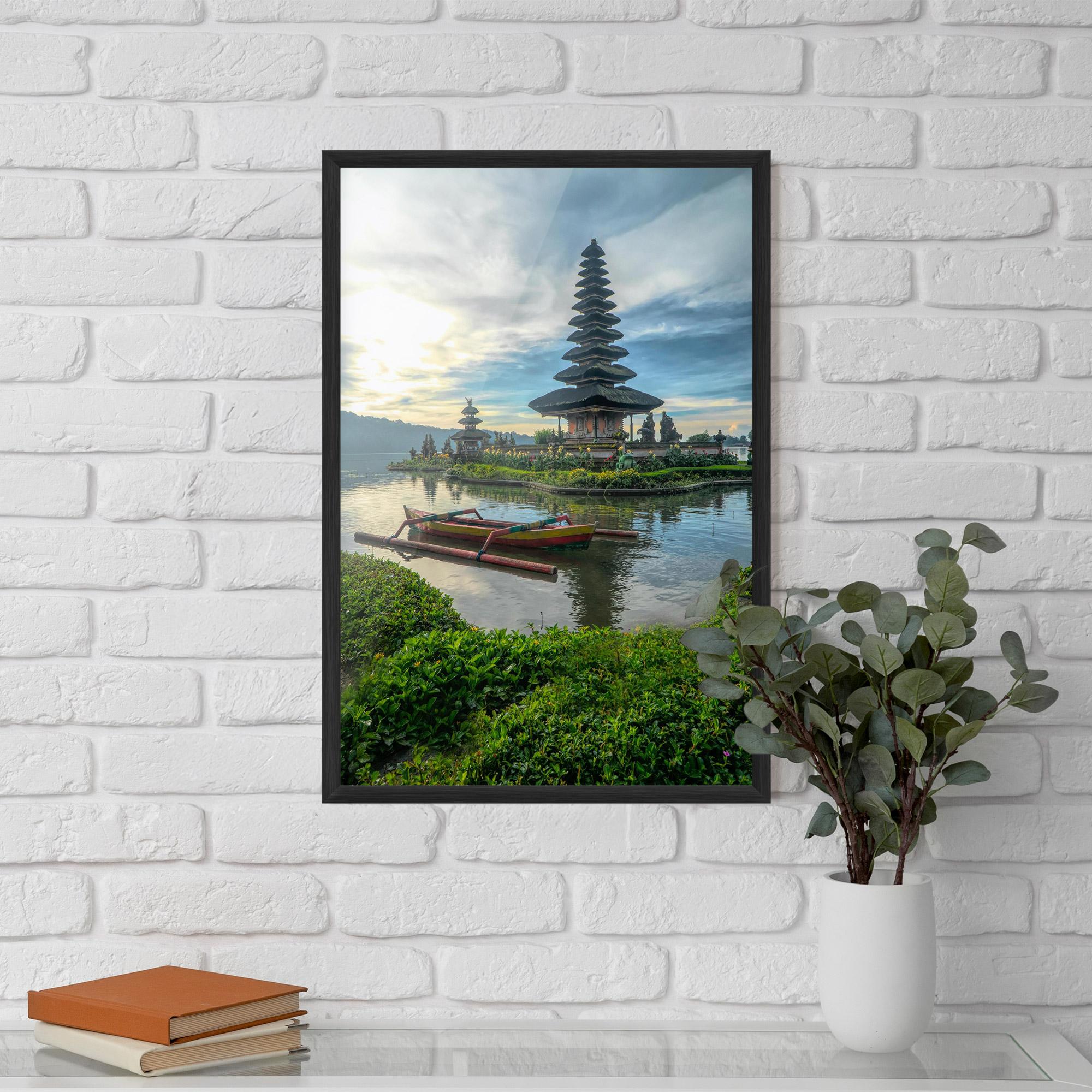Gerahmte Poster Chinese Landscape mockup 5