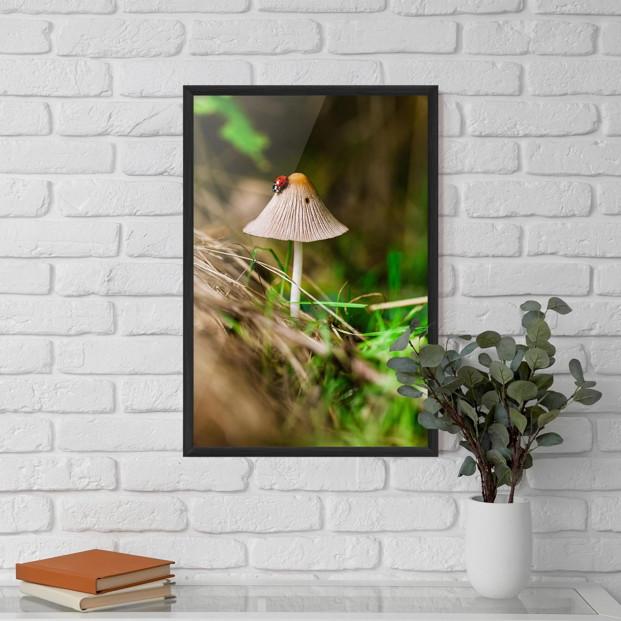 Gerahmte Poster Mushroom Forest mockup 5