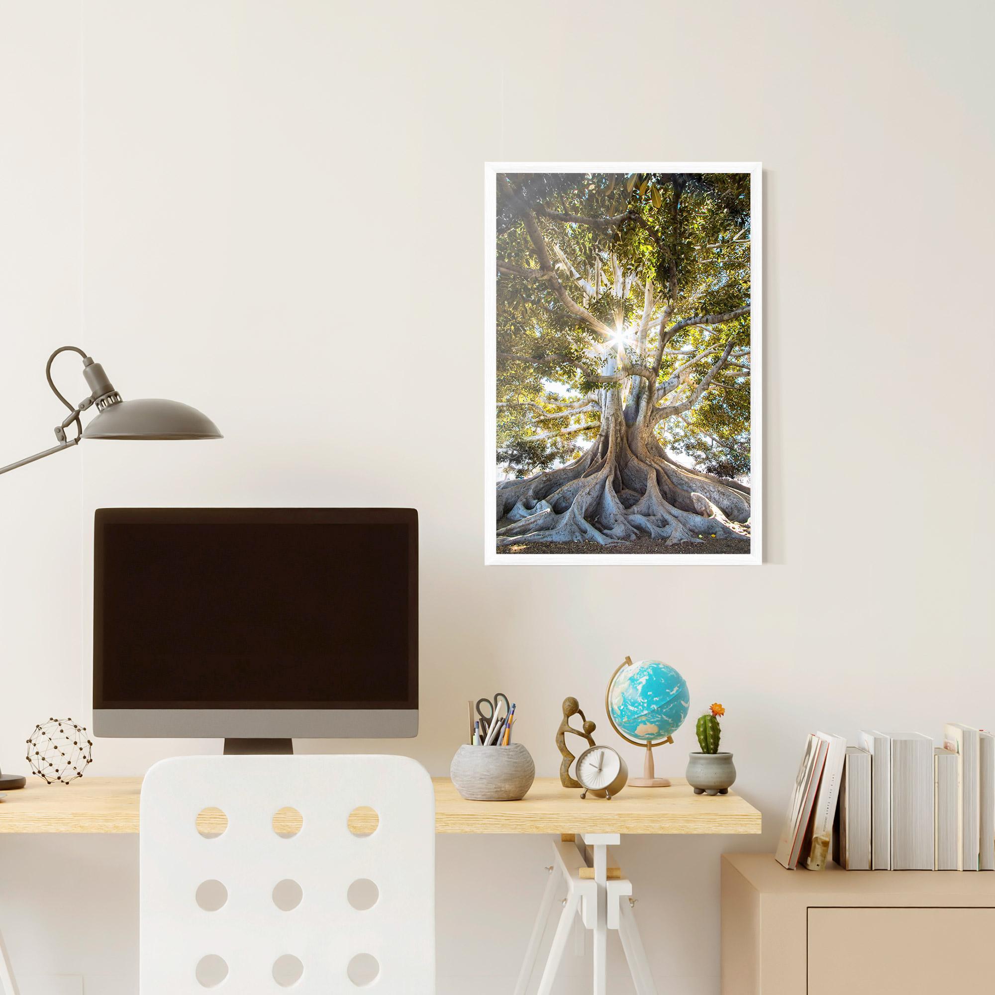 Gerahmte Poster Big Old Tree mockup 6