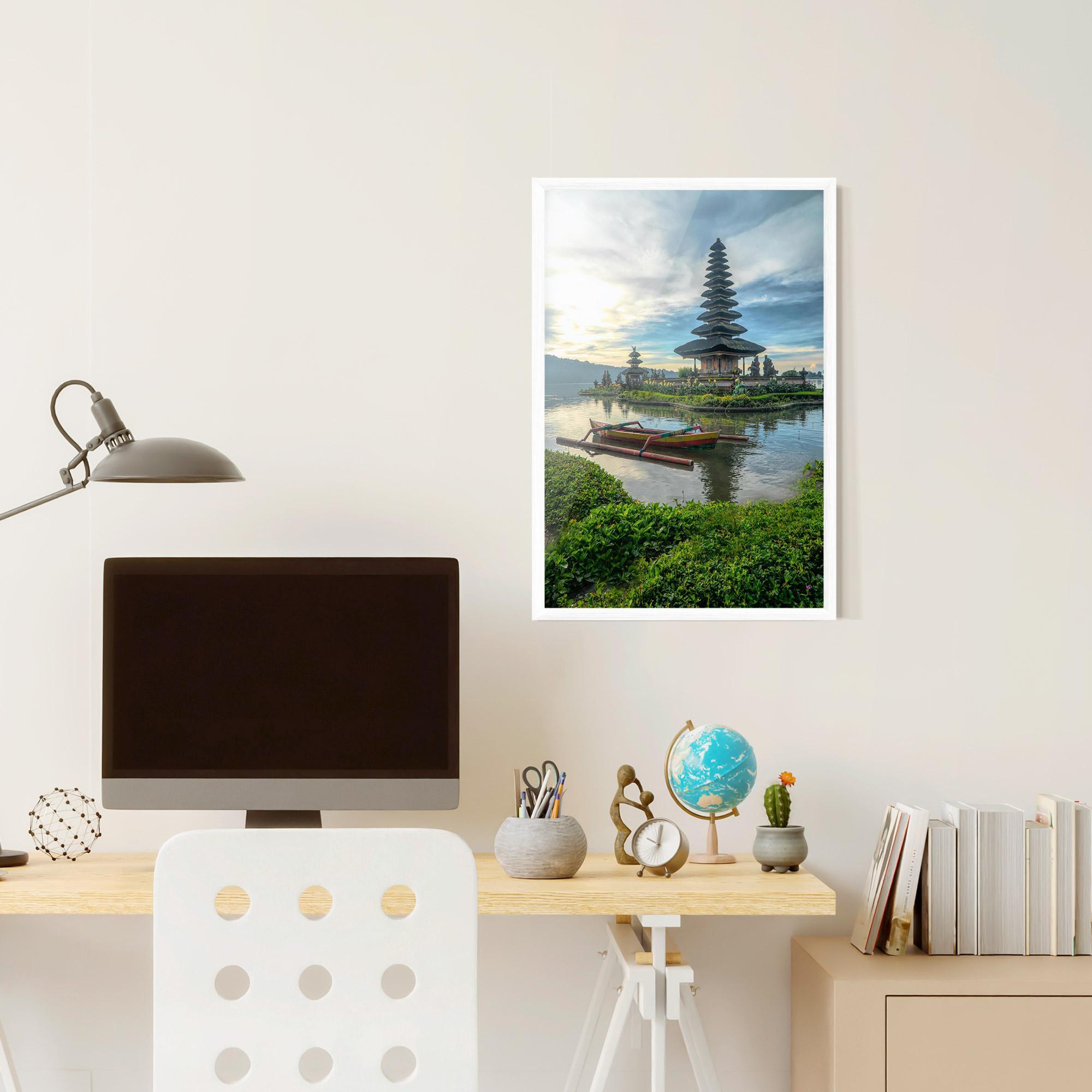 Gerahmte Poster Chinese Landscape mockup 6