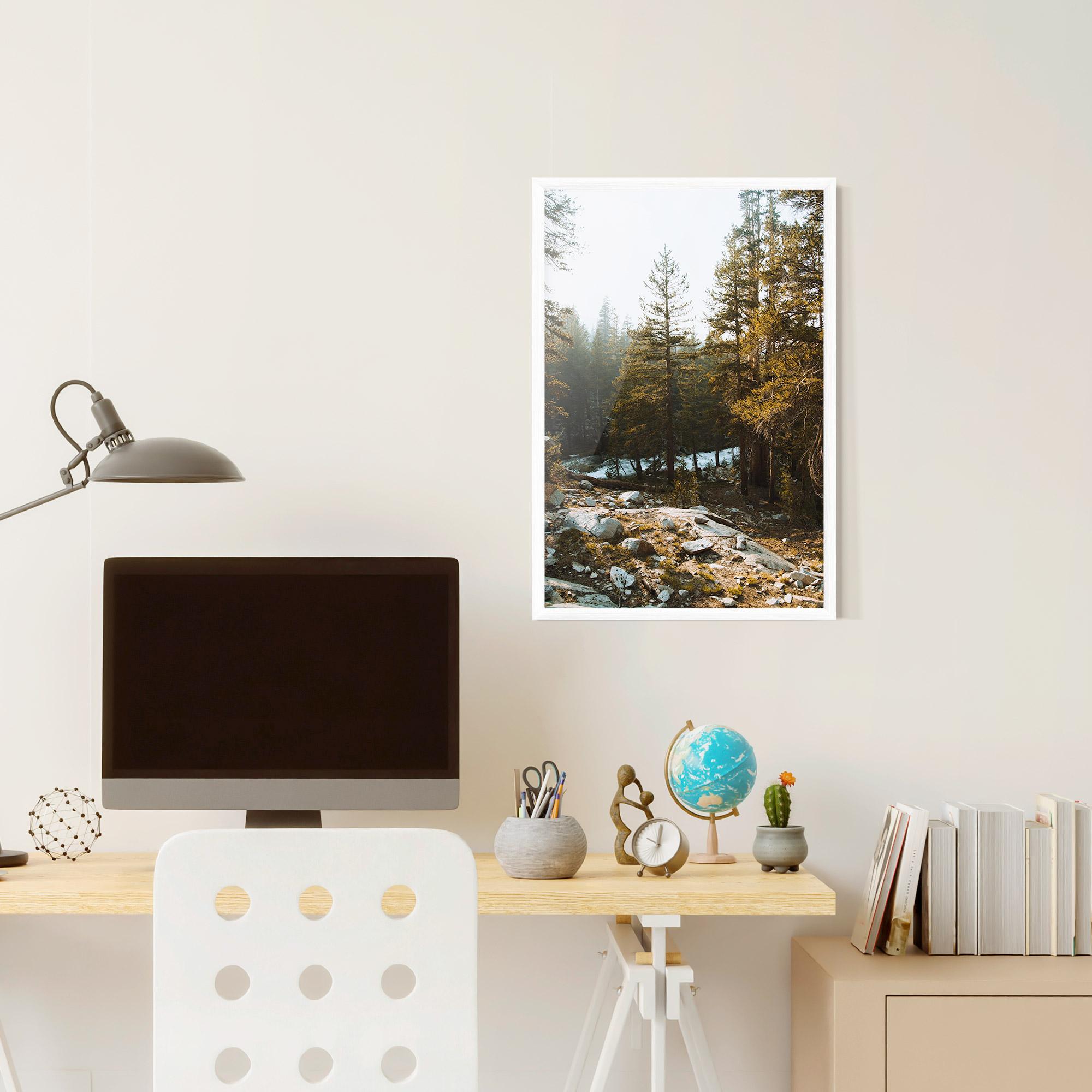 Gerahmte Poster Rock Forest View mockup 6