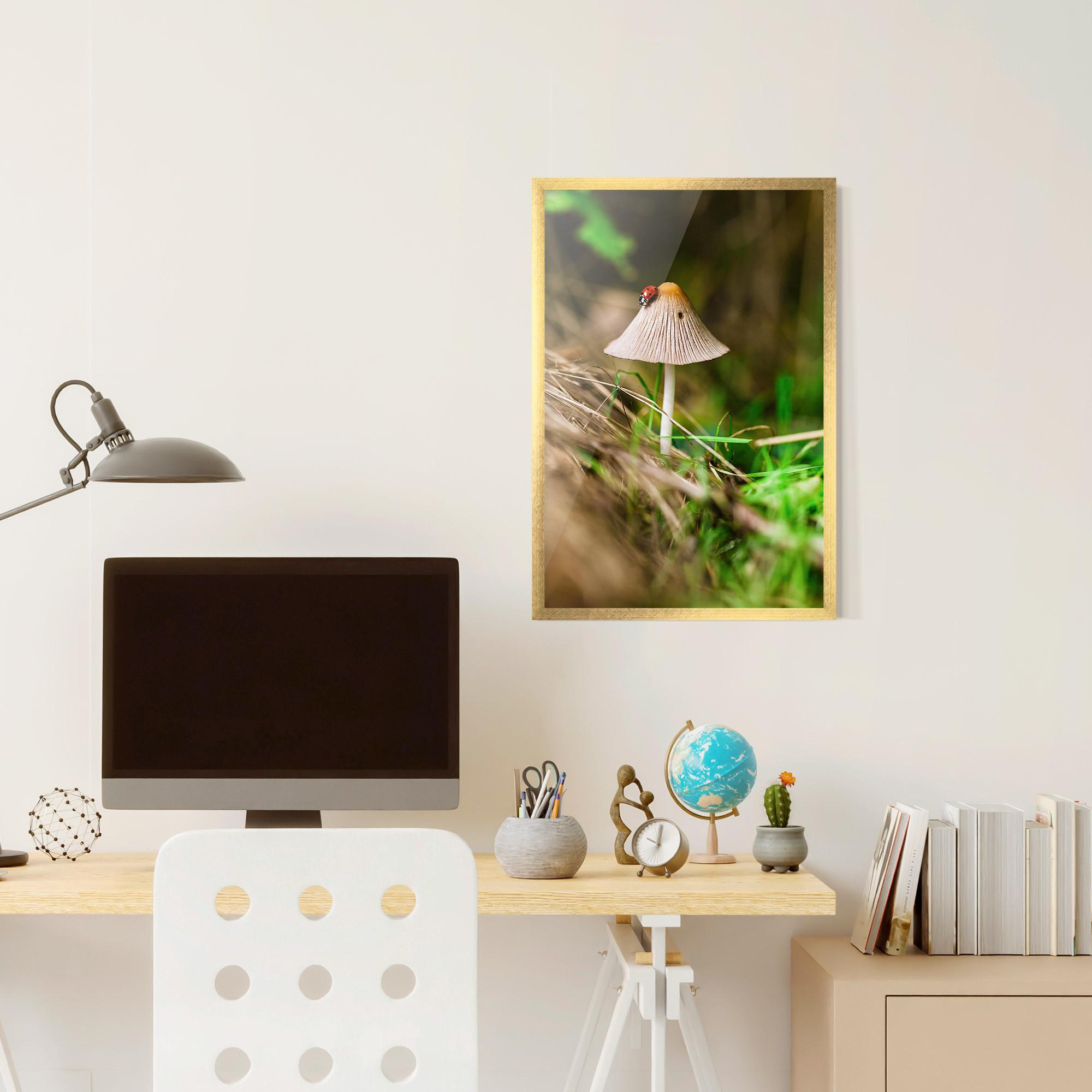 Gerahmte Poster Mushroom Forest mockup 6