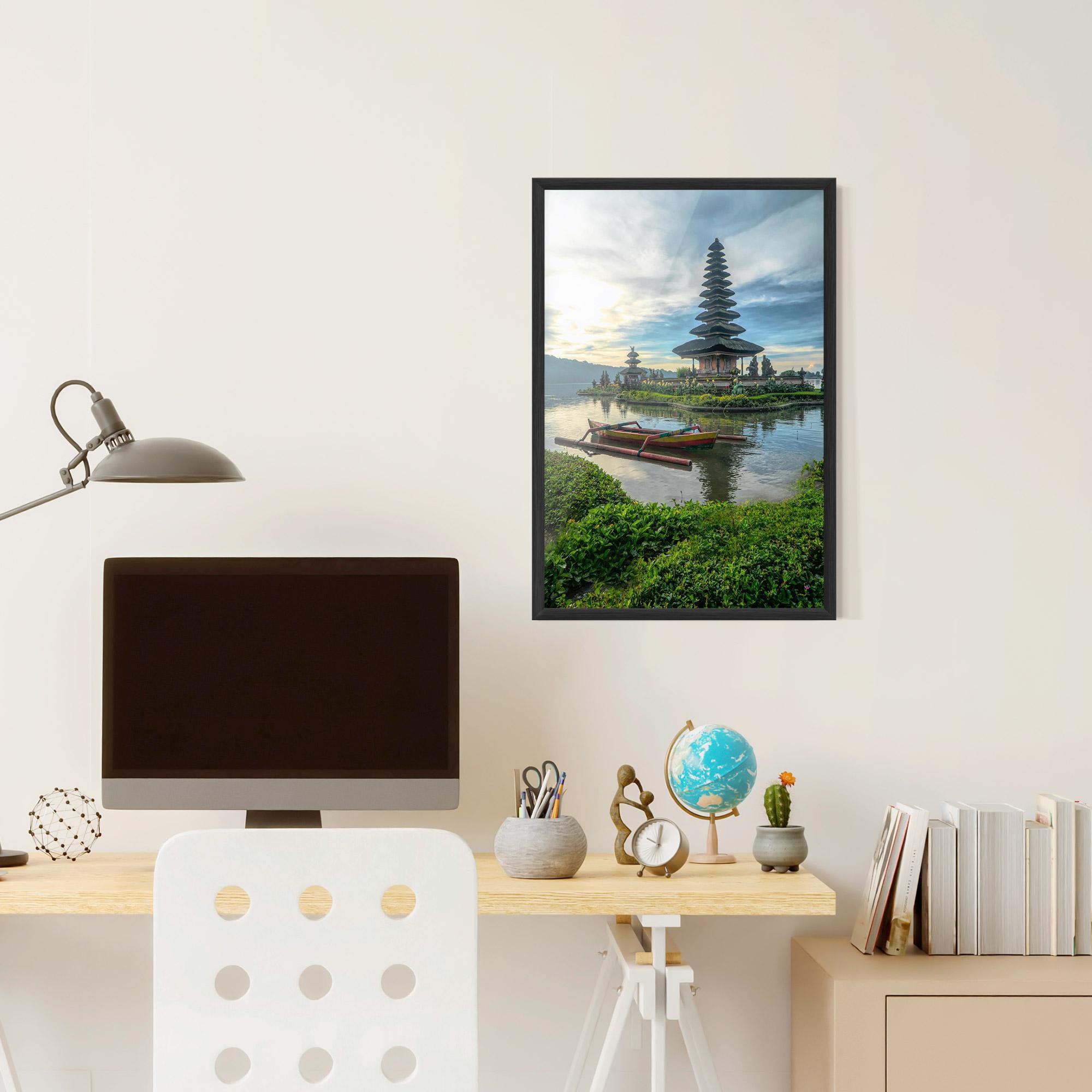 Gerahmte Poster Chinese Landscape mockup 6