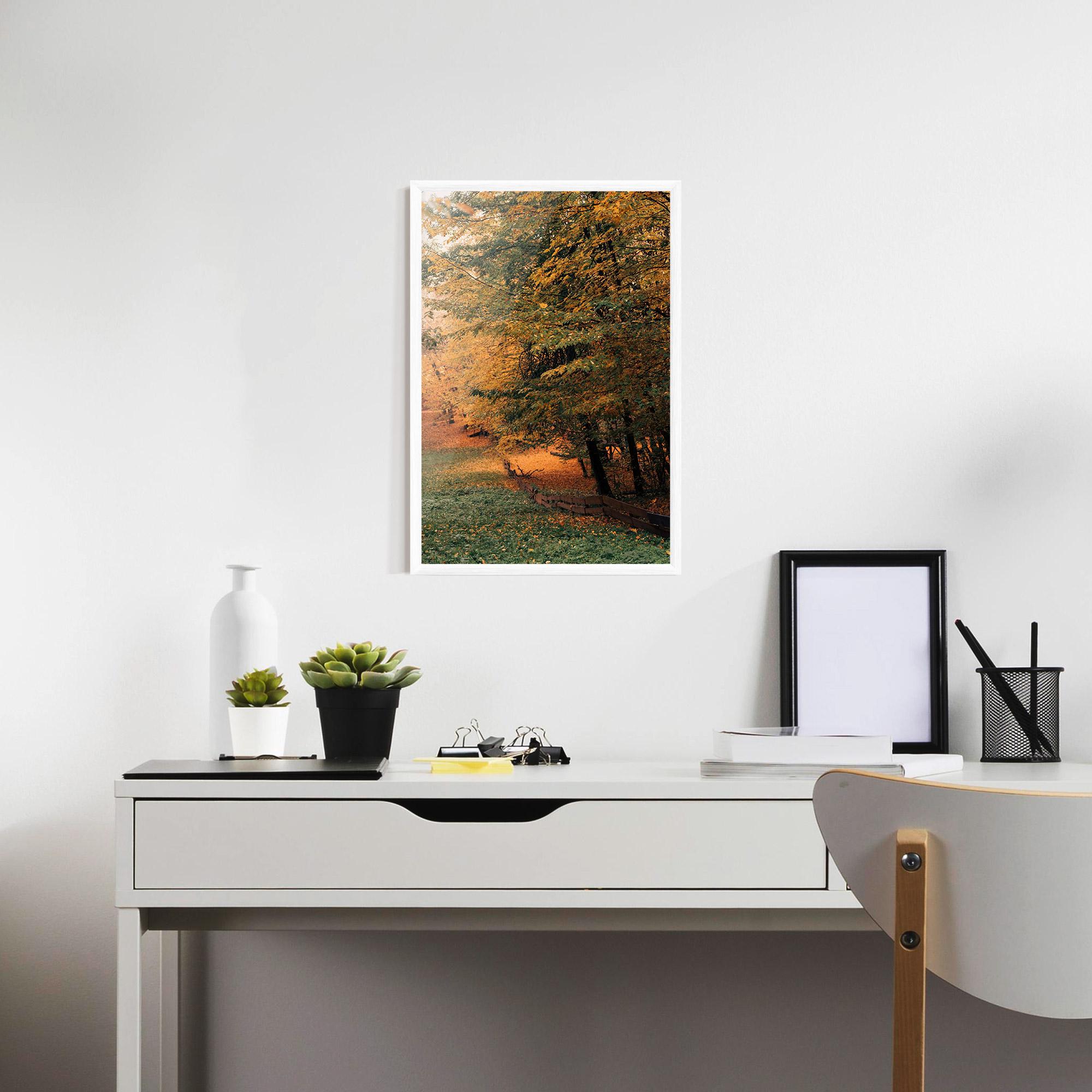 Gerahmte Poster Autumn Forest mockup 7