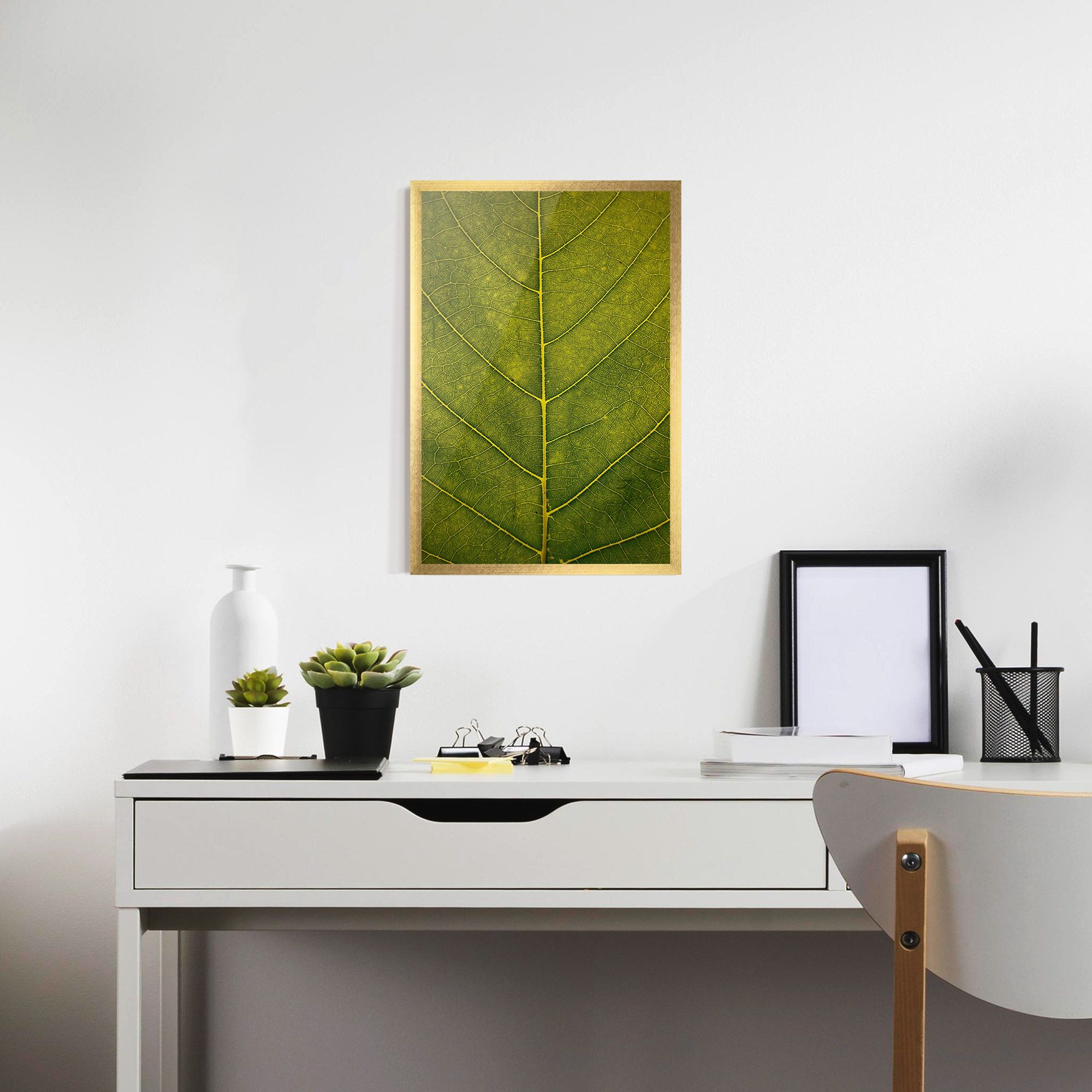 Leaf Closeup Forest mockup 7