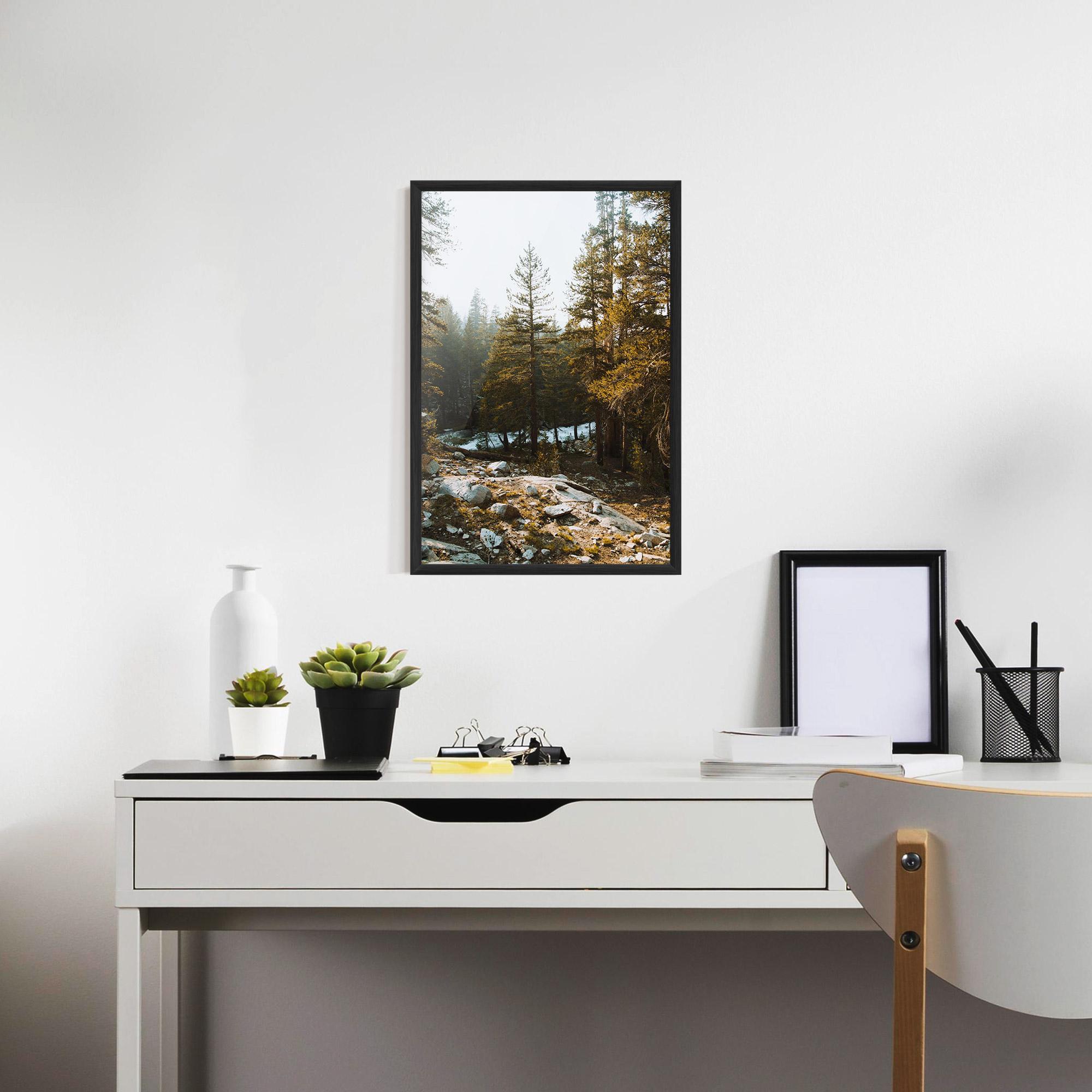 Gerahmte Poster Rock Forest View mockup 7