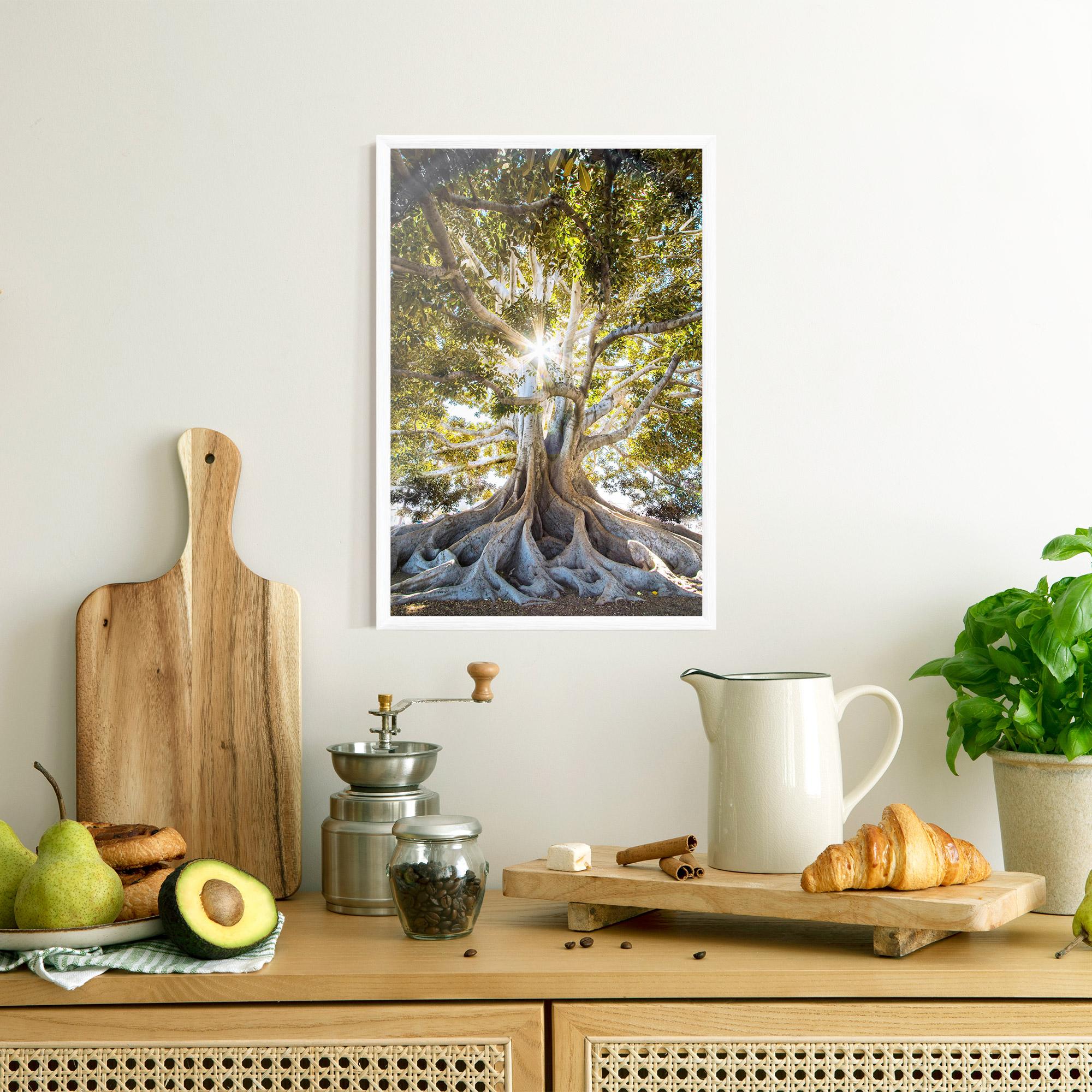 Gerahmte Poster Big Old Tree mockup 8