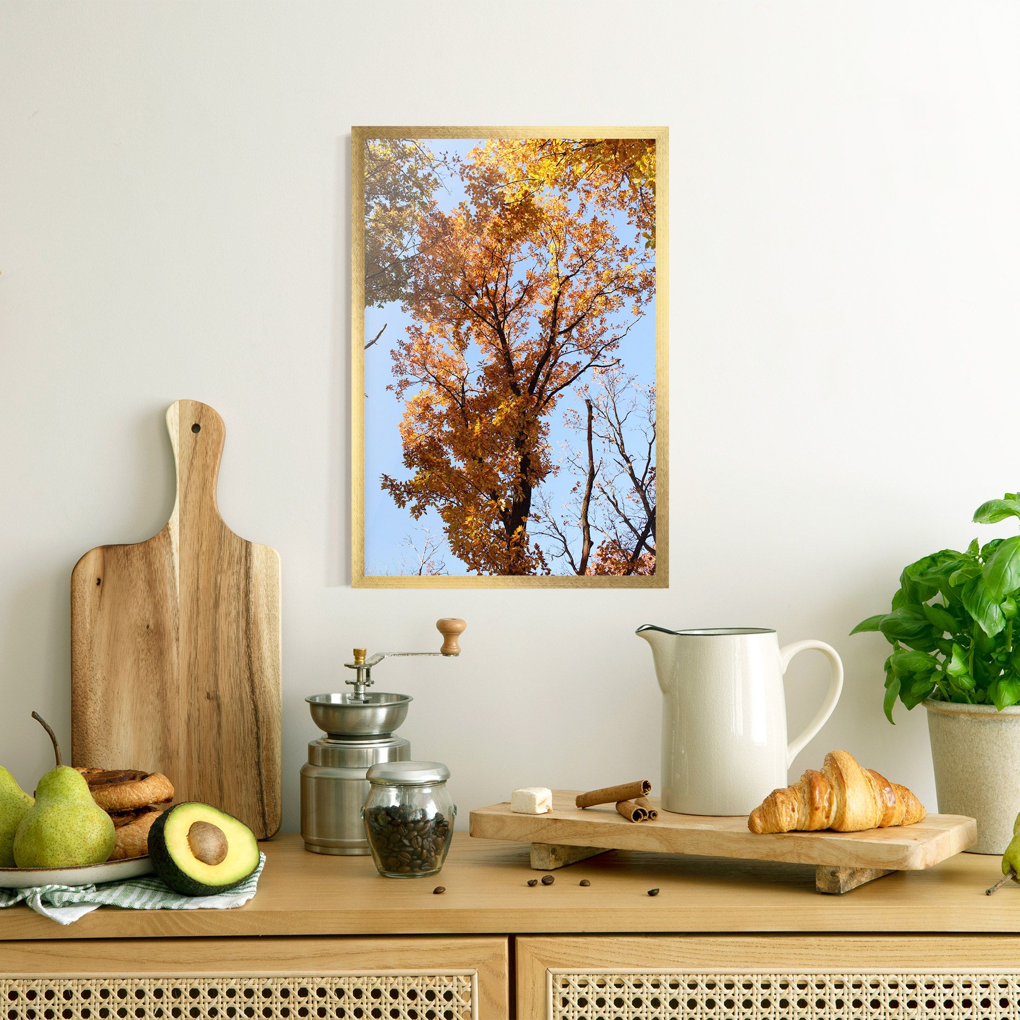 Yellow Tree Forest mockup 8