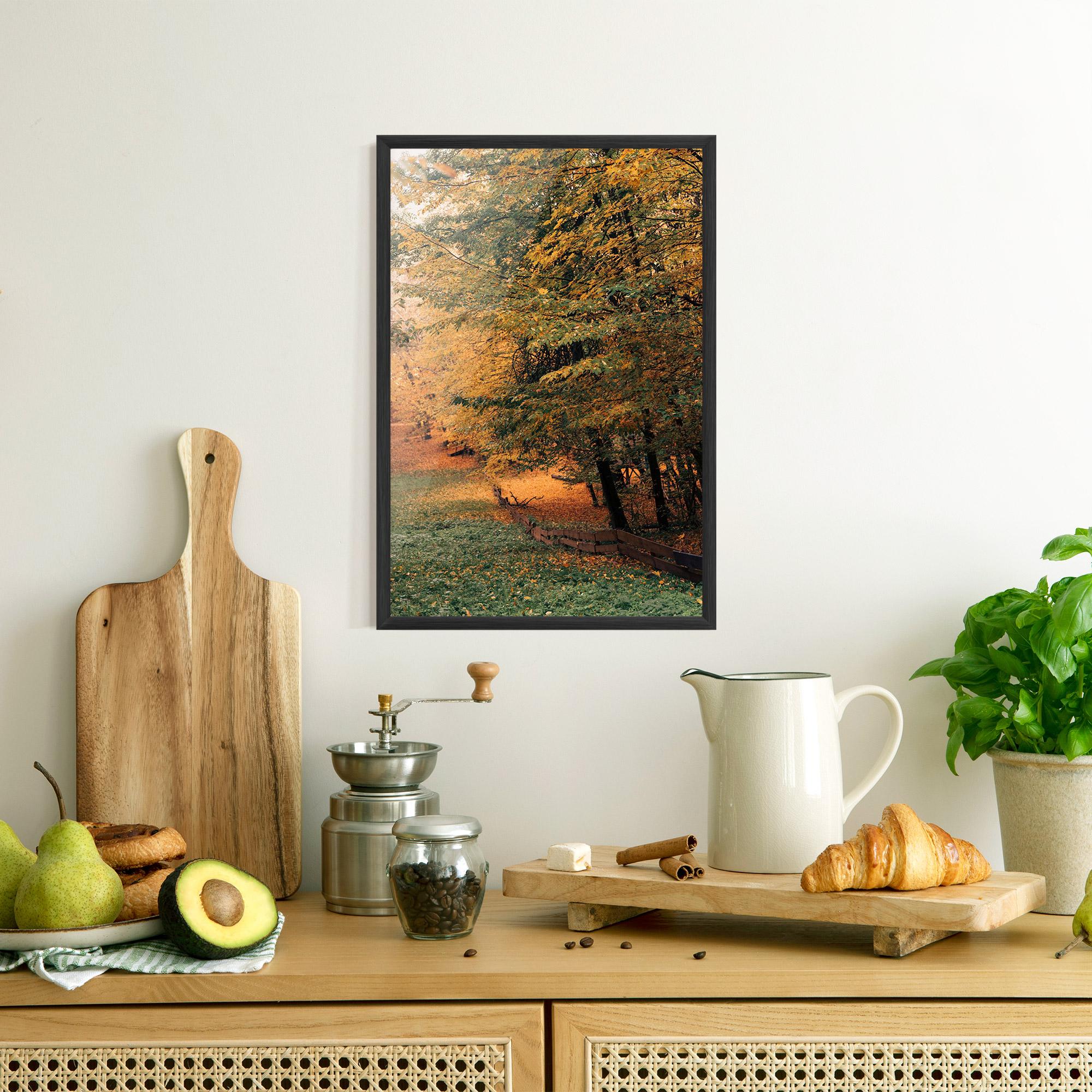 Gerahmte Poster Autumn Forest mockup 8