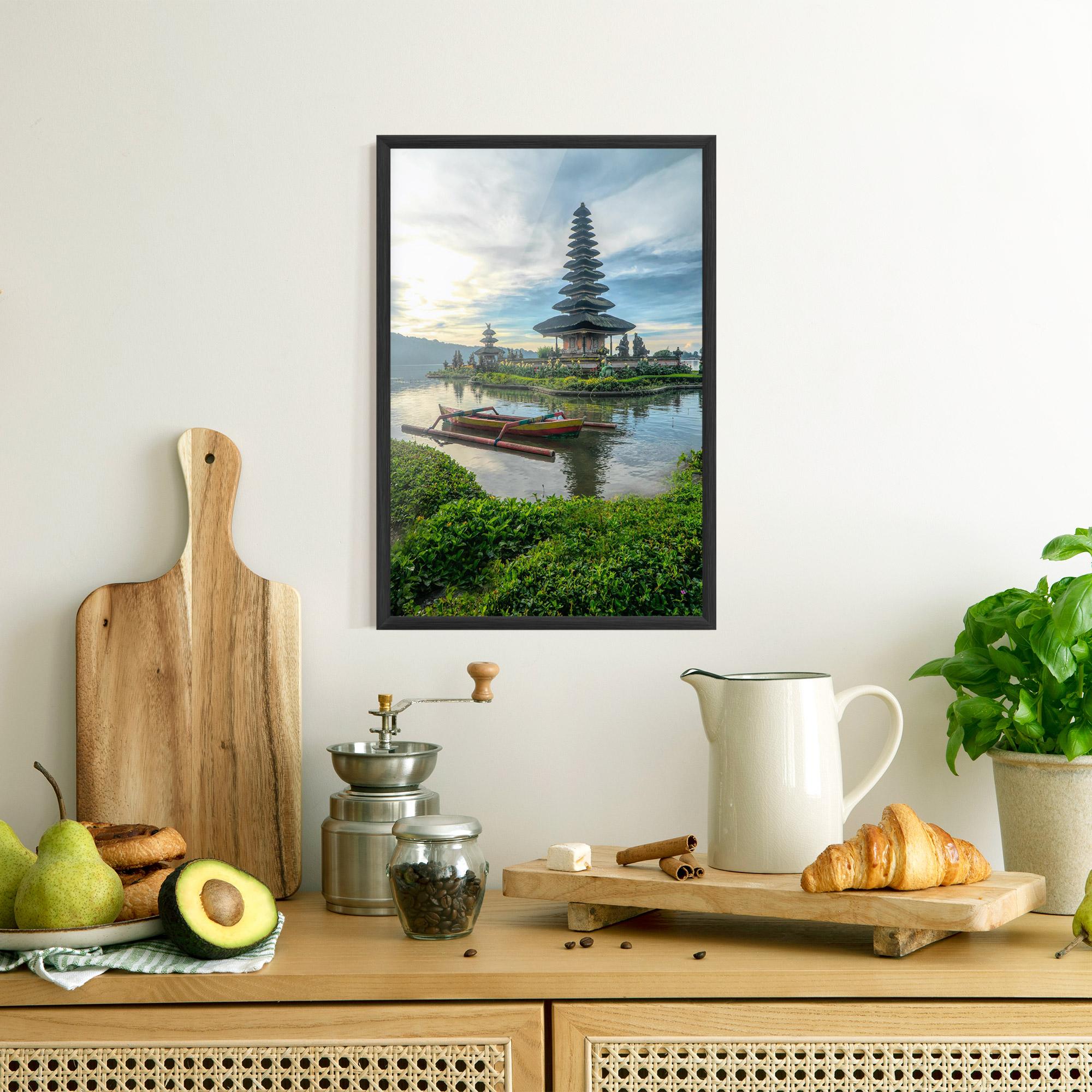 Gerahmte Poster Chinese Landscape mockup 8