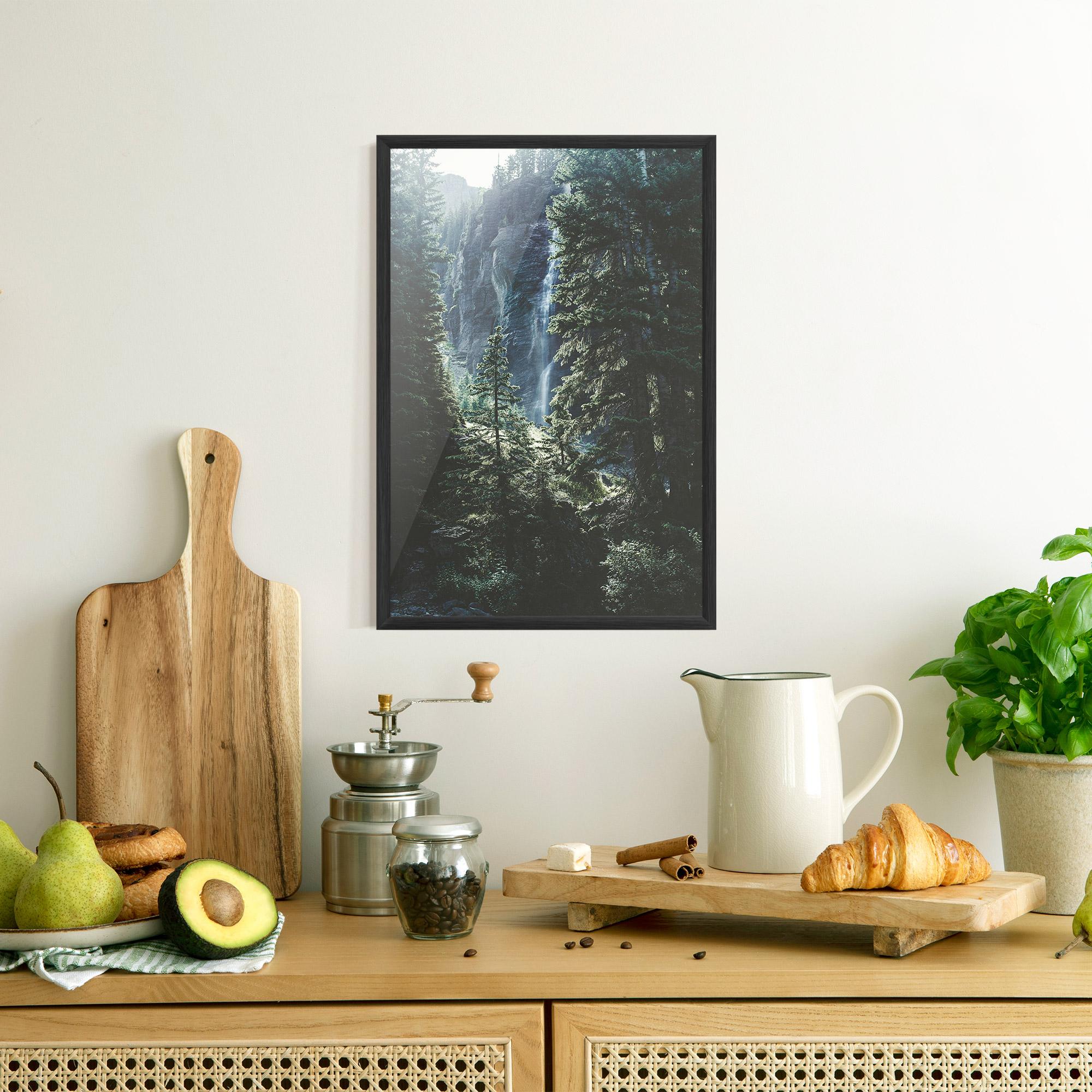 Gerahmte Poster Forest Vibes mockup 8