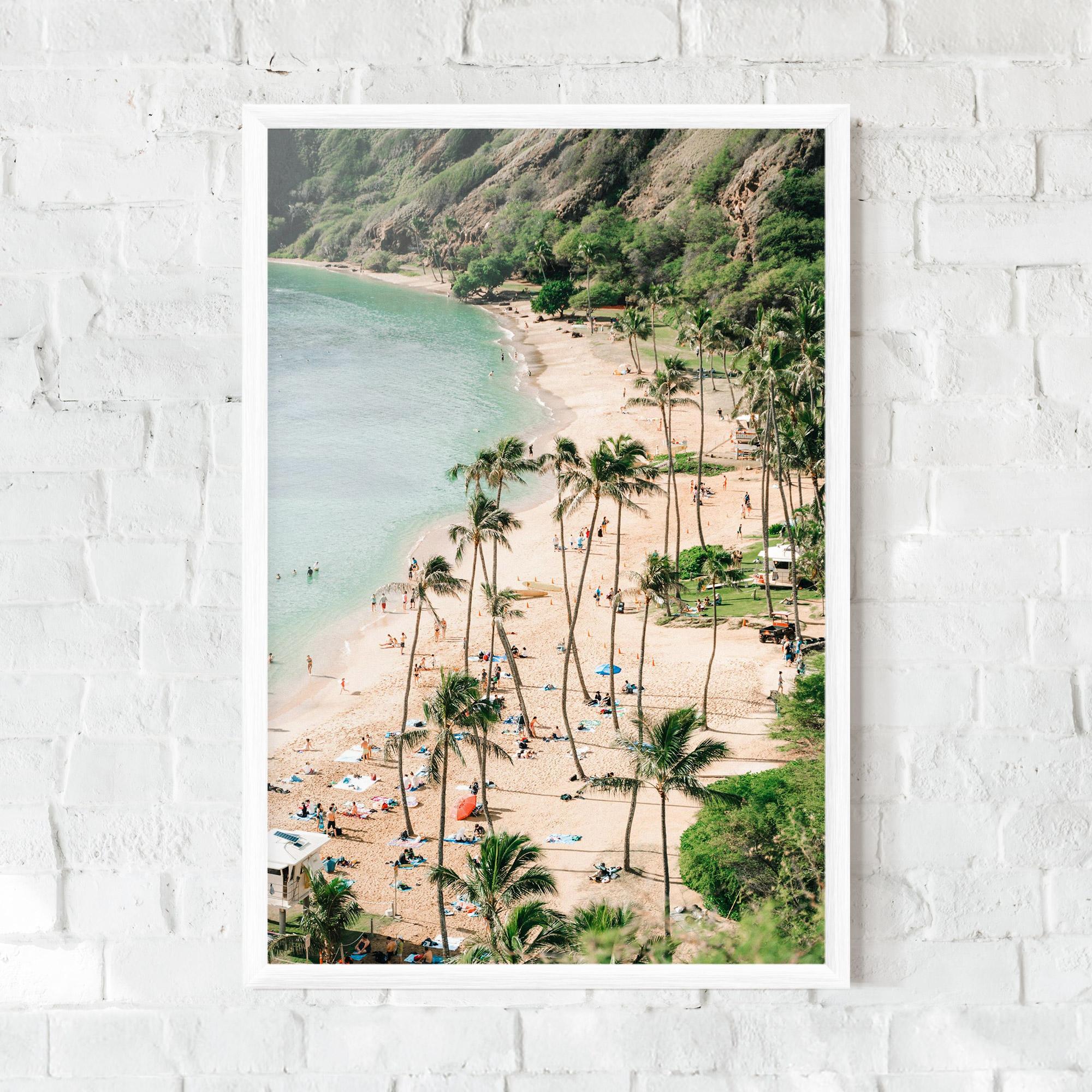 Gerahmte Poster Beach Day mockup 0